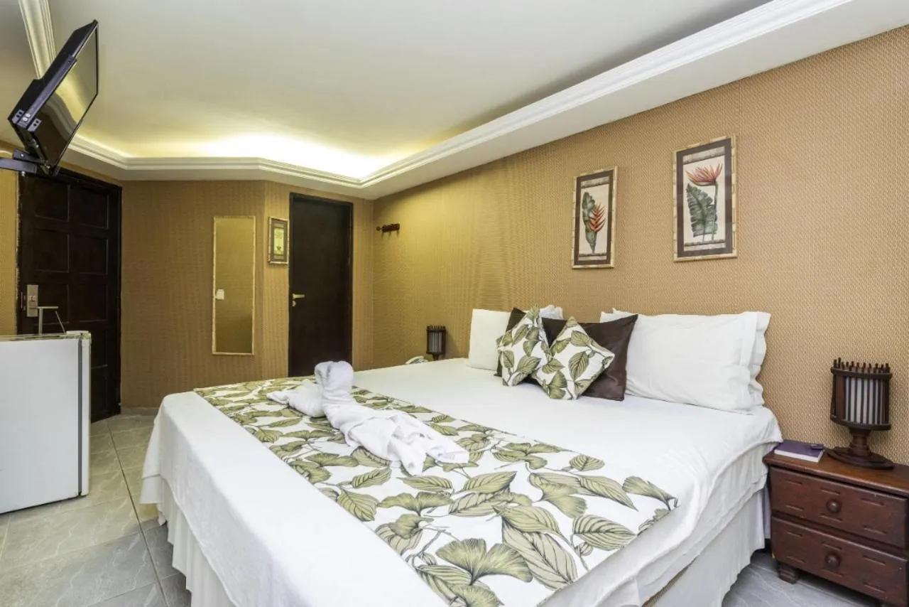 Bed in Pousada Recanto da Coruja