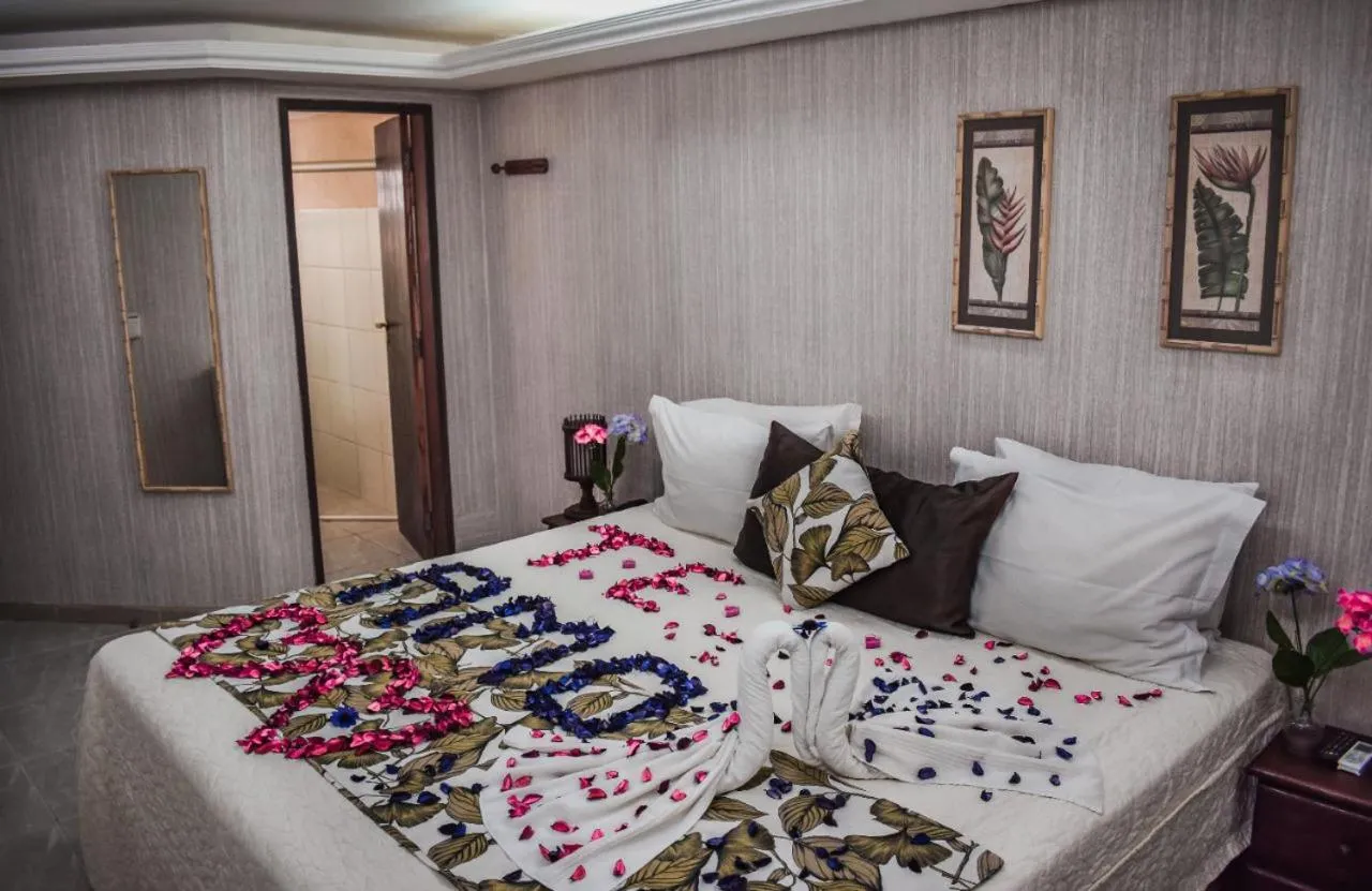 Bed in Pousada Recanto da Coruja