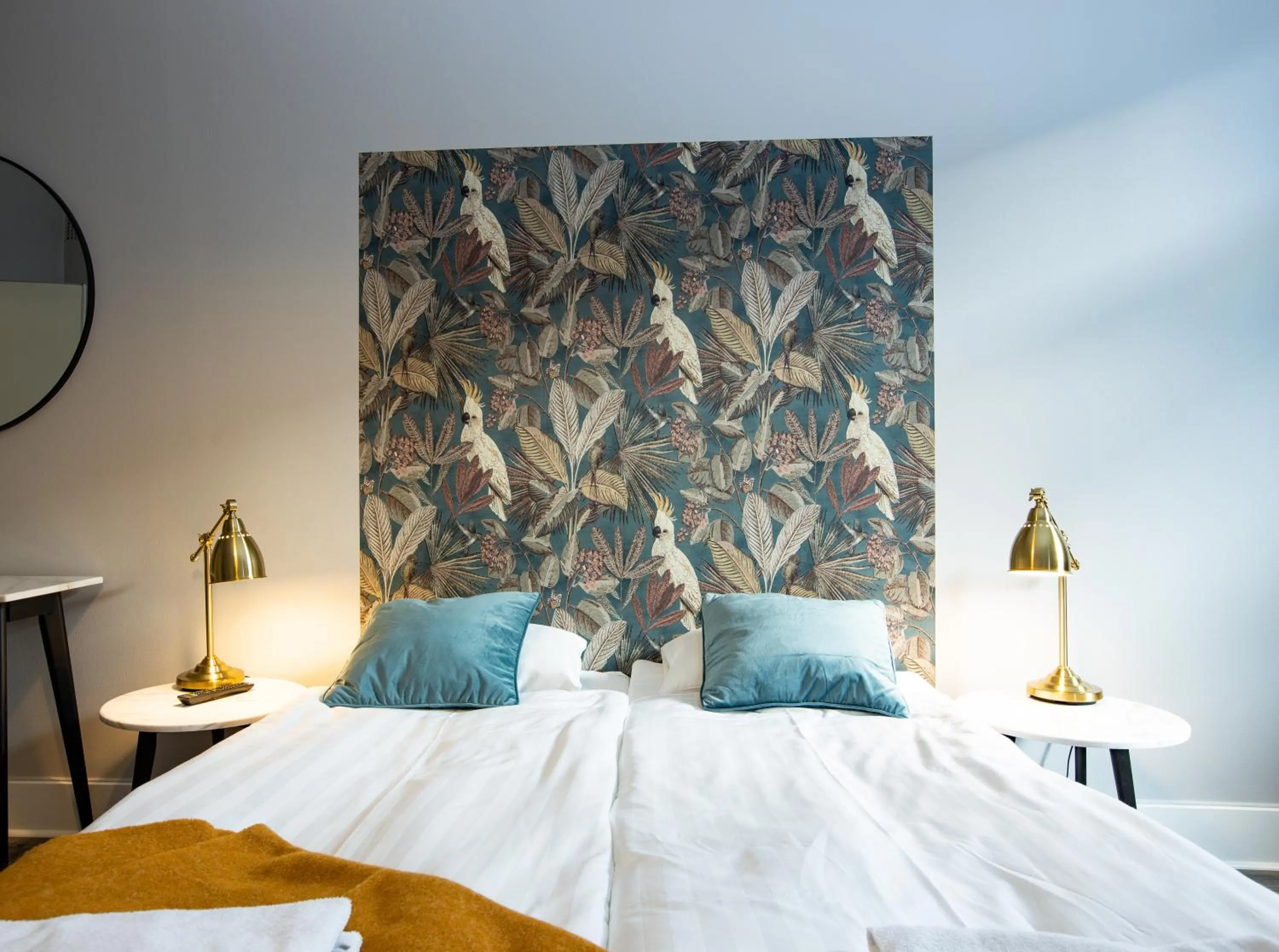 Bed in Systrar & Bönor Bed and Breakfast