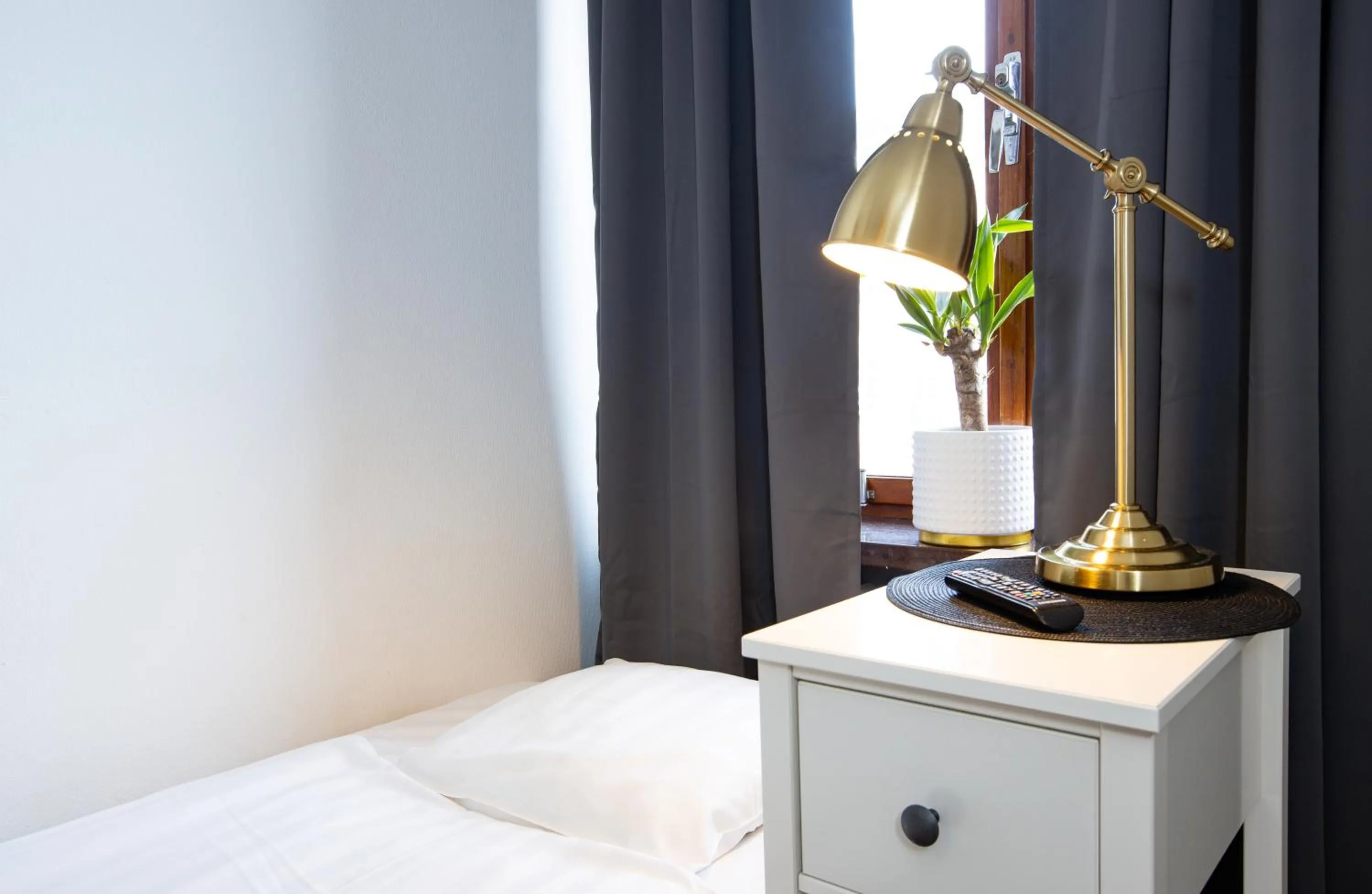 Decorative detail, Bed in Systrar & Bönor Bed and Breakfast