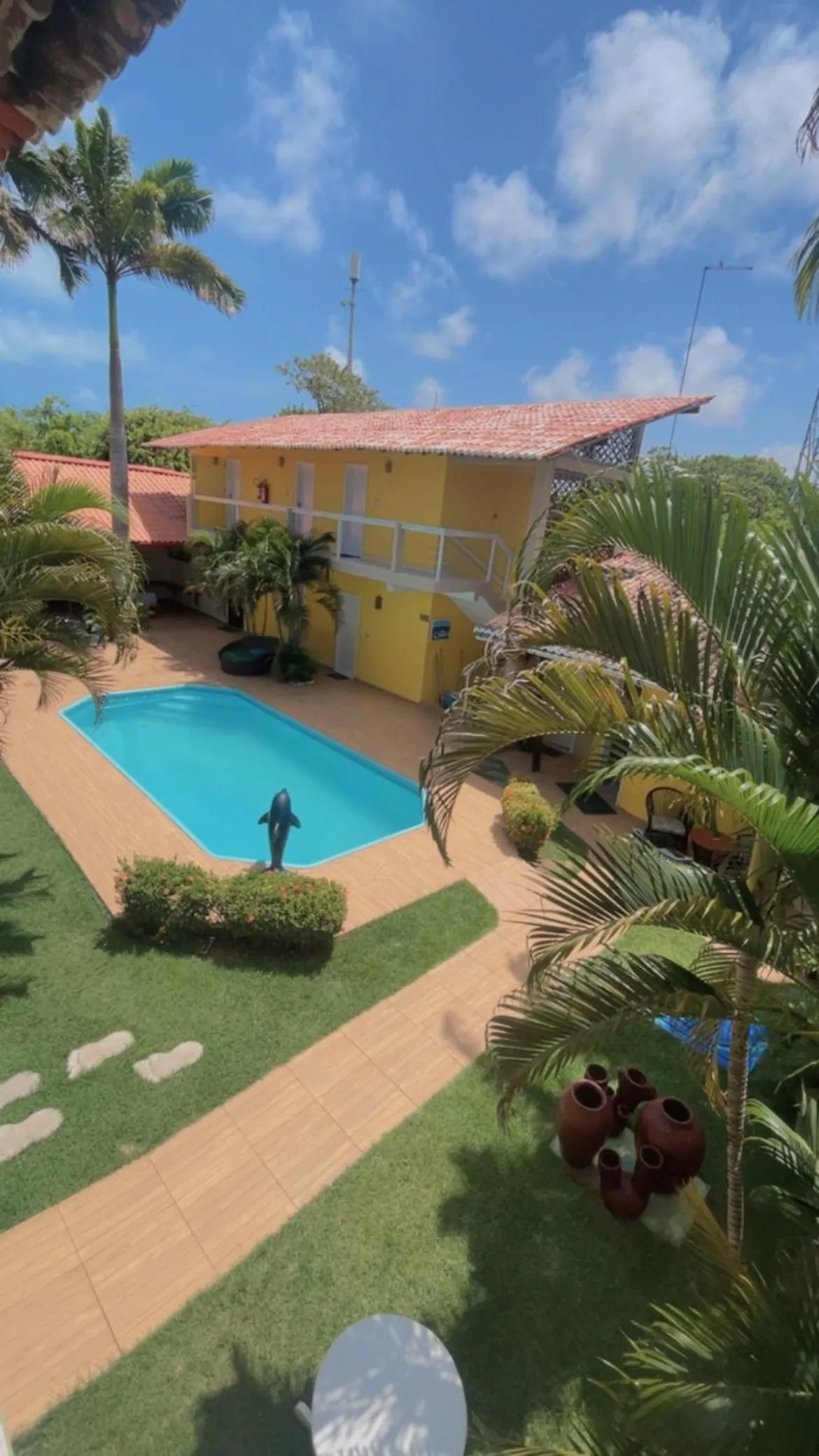 Pool view in Pousada Maturi - Pipa