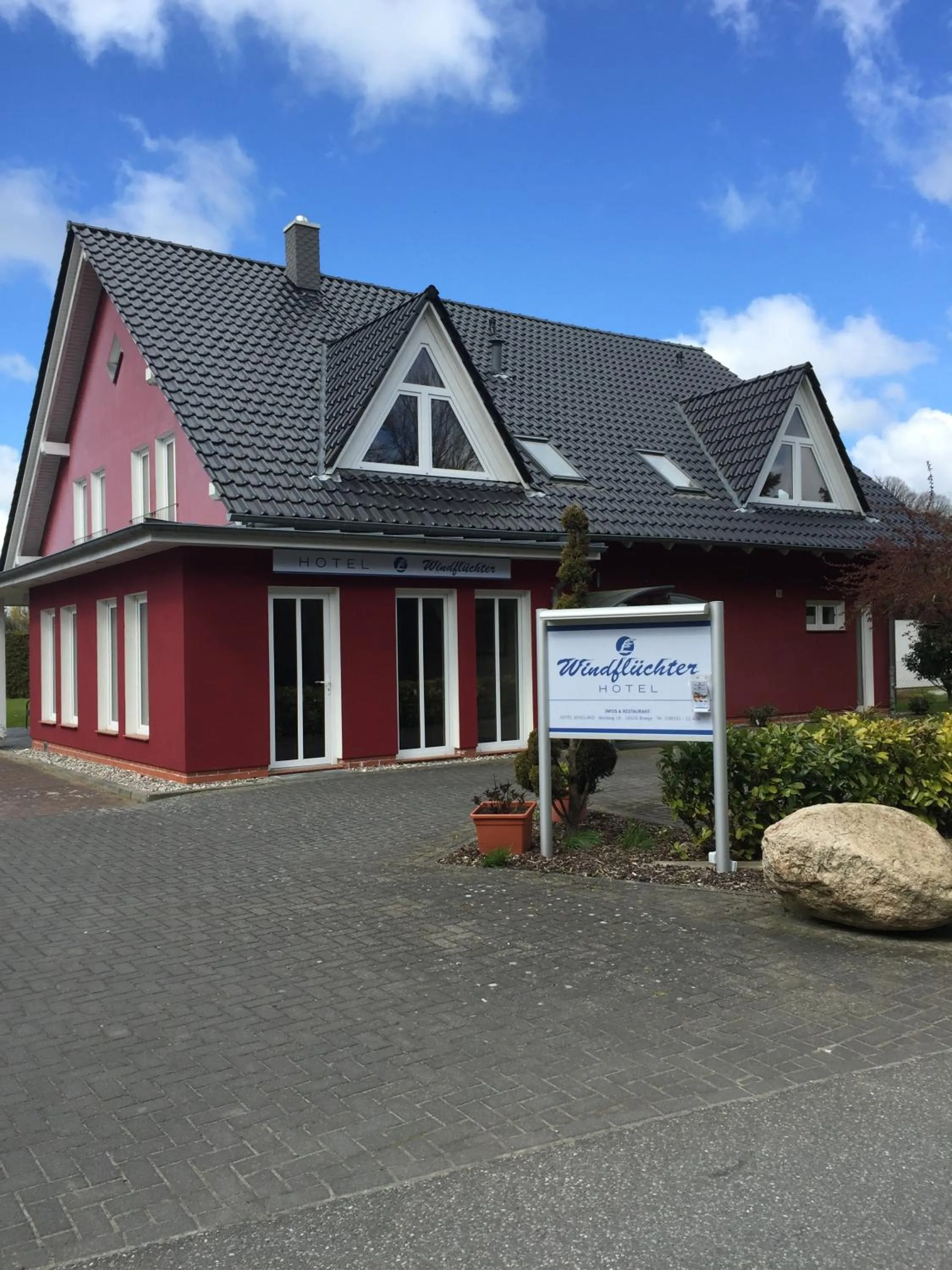 Facade/entrance in Gästehaus Windflüchter