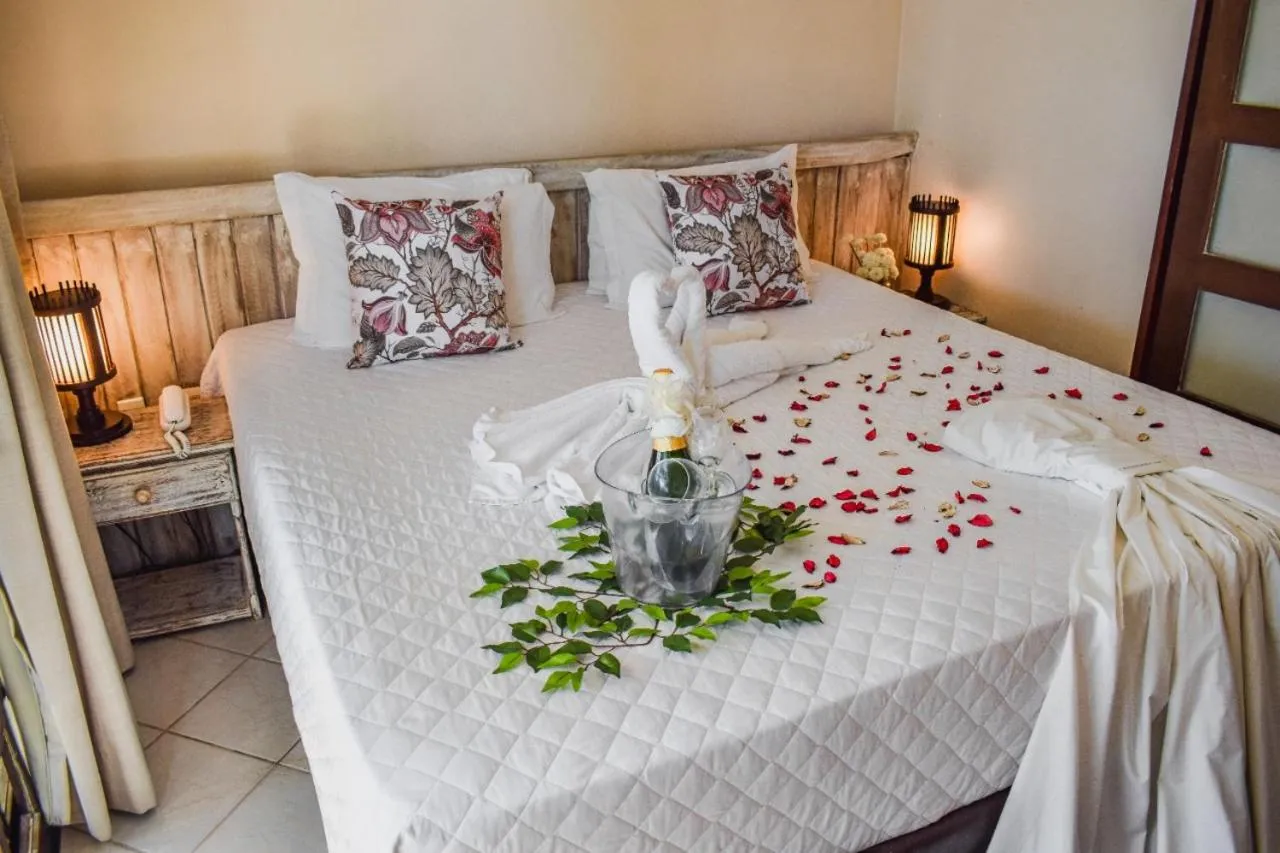 Bed in Pousada Recanto do Lobo