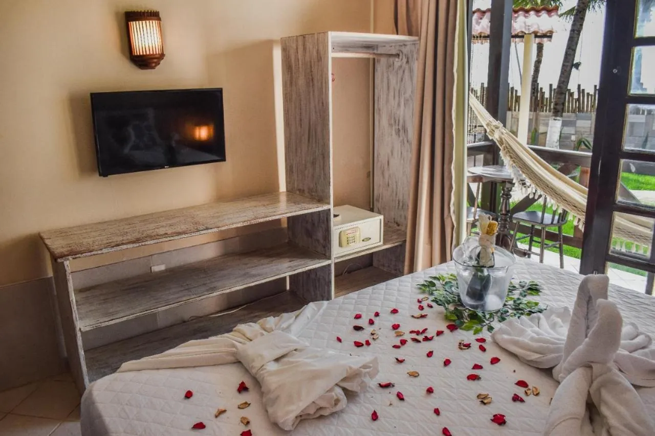 Bed in Pousada Recanto do Lobo