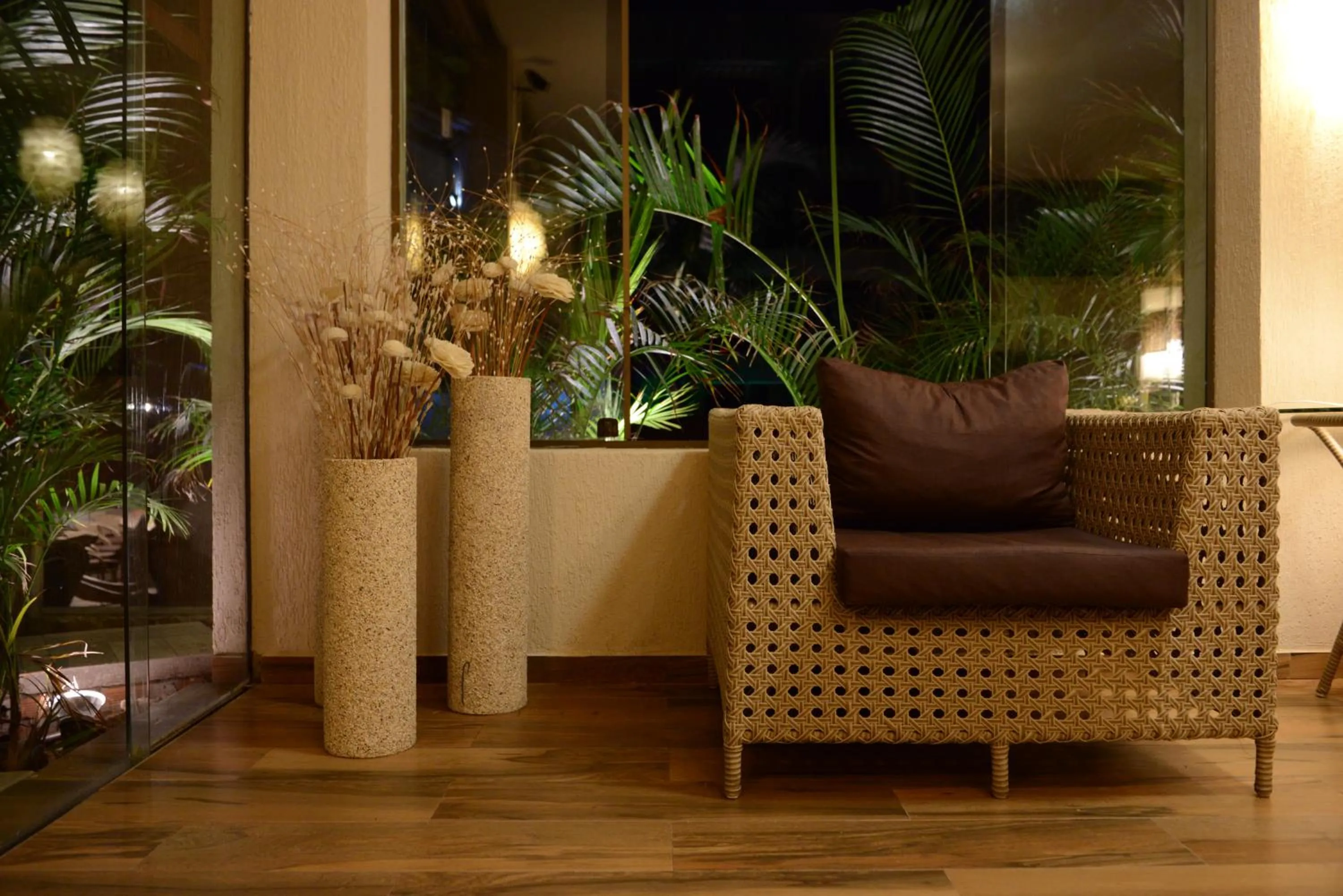 Lobby or reception in Pousada Recanto do Lobo