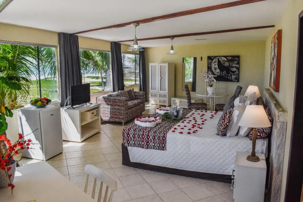 Bed in Pousada Recanto do Lobo