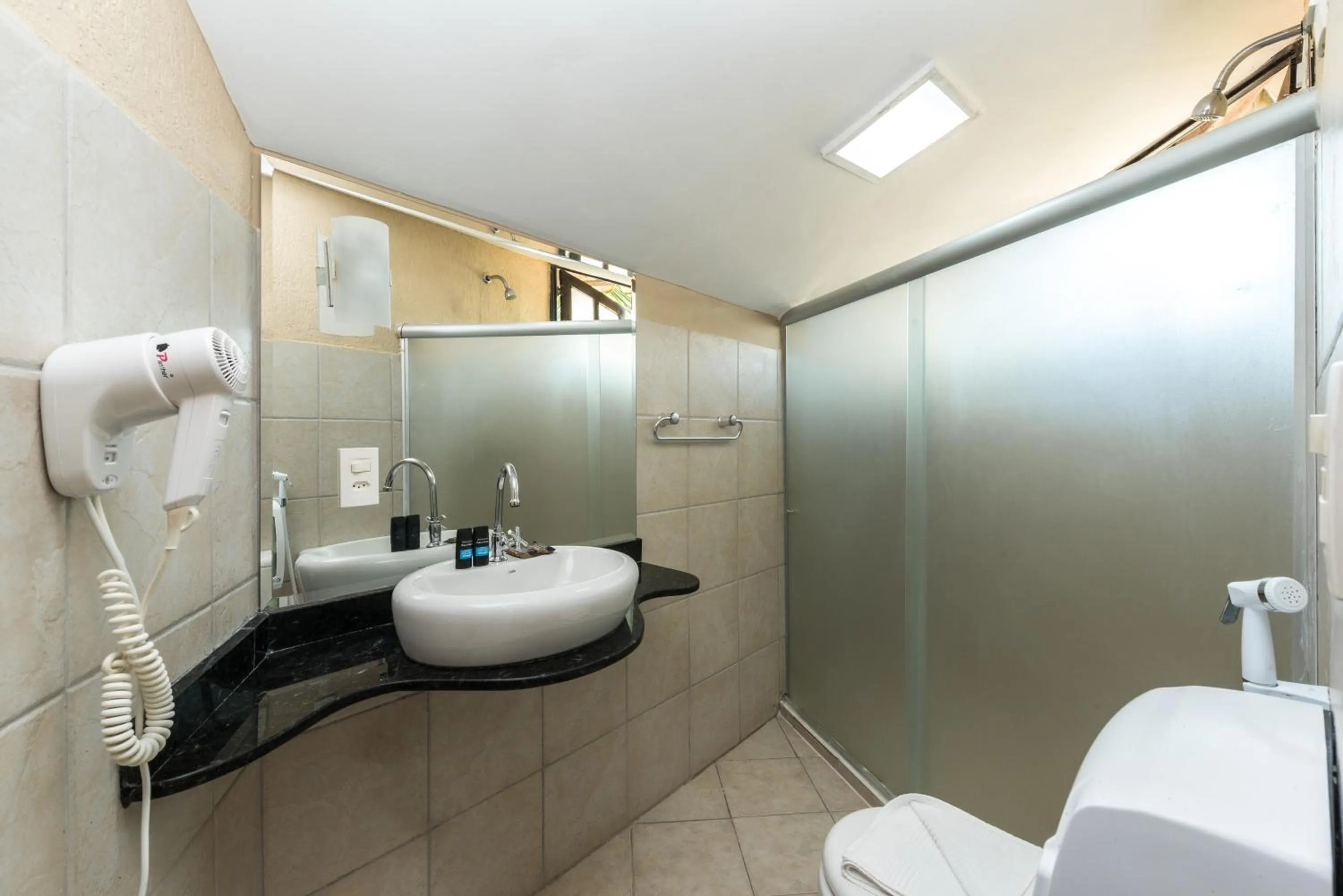 Bathroom in Pousada Recanto do Lobo