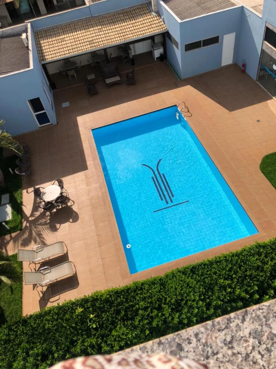Swimming pool in Hotel Aero Park e Estacionamento