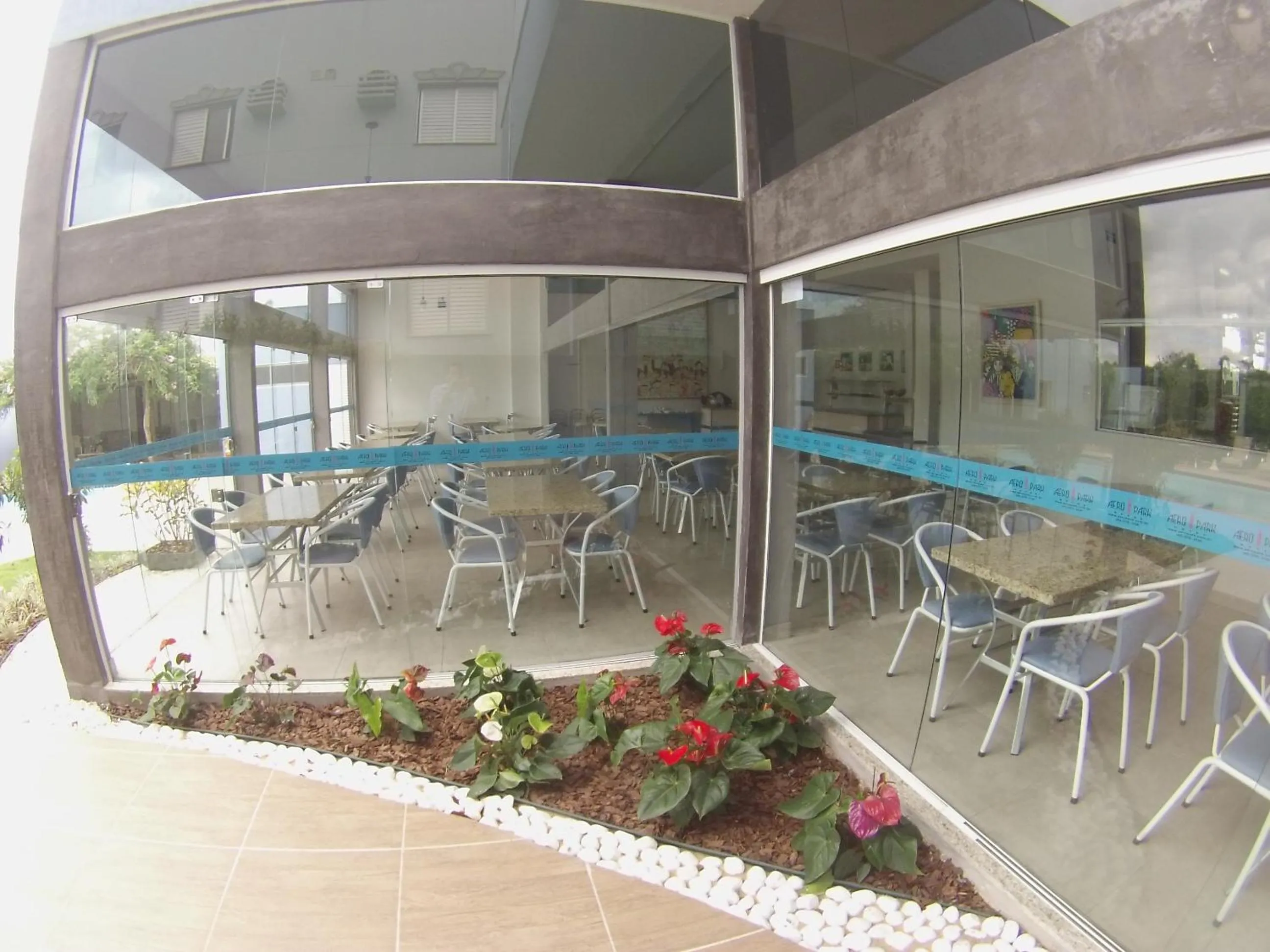 Balcony/Terrace in Hotel Aero Park e Estacionamento