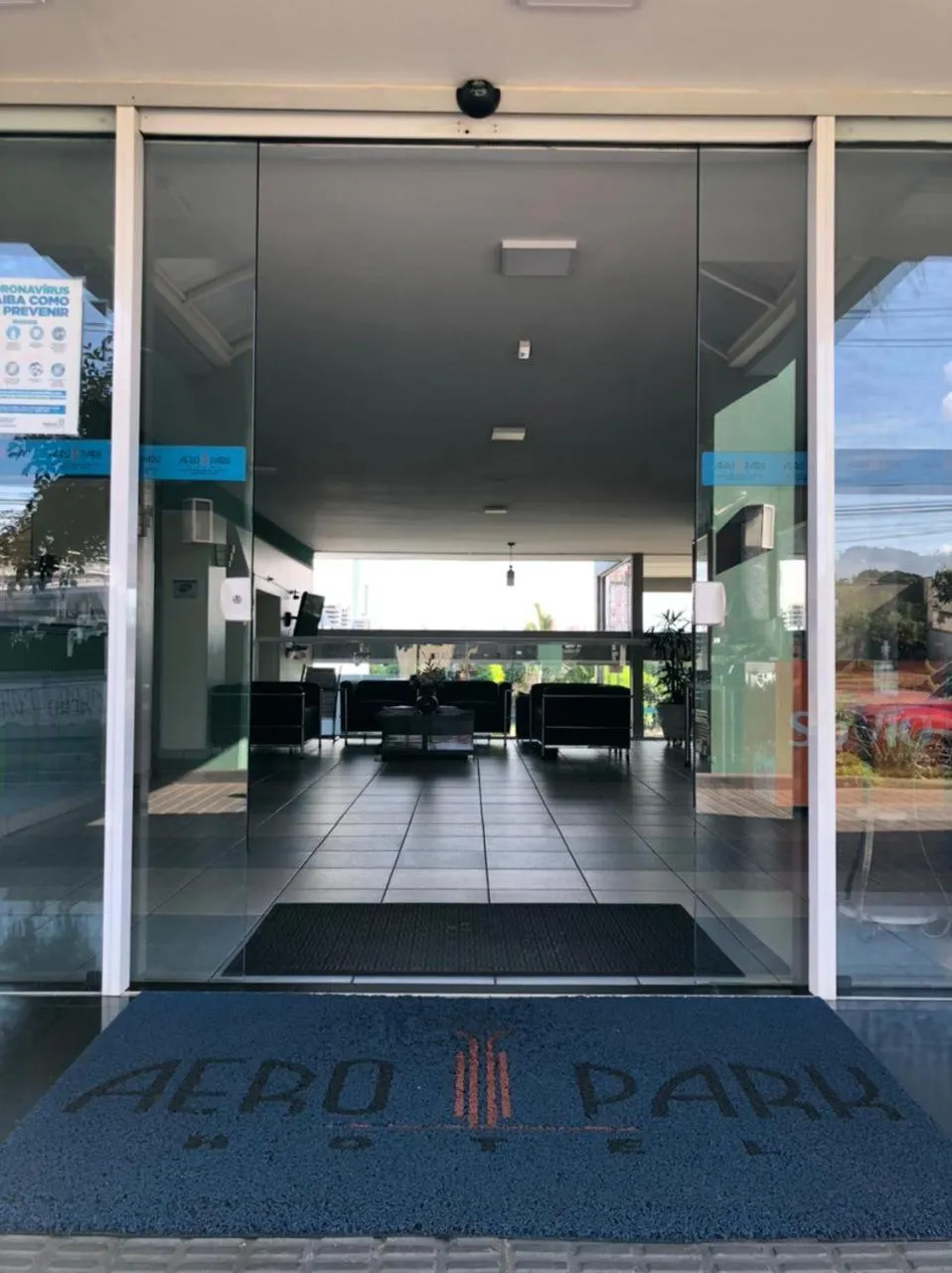 Lobby or reception in Hotel Aero Park e Estacionamento