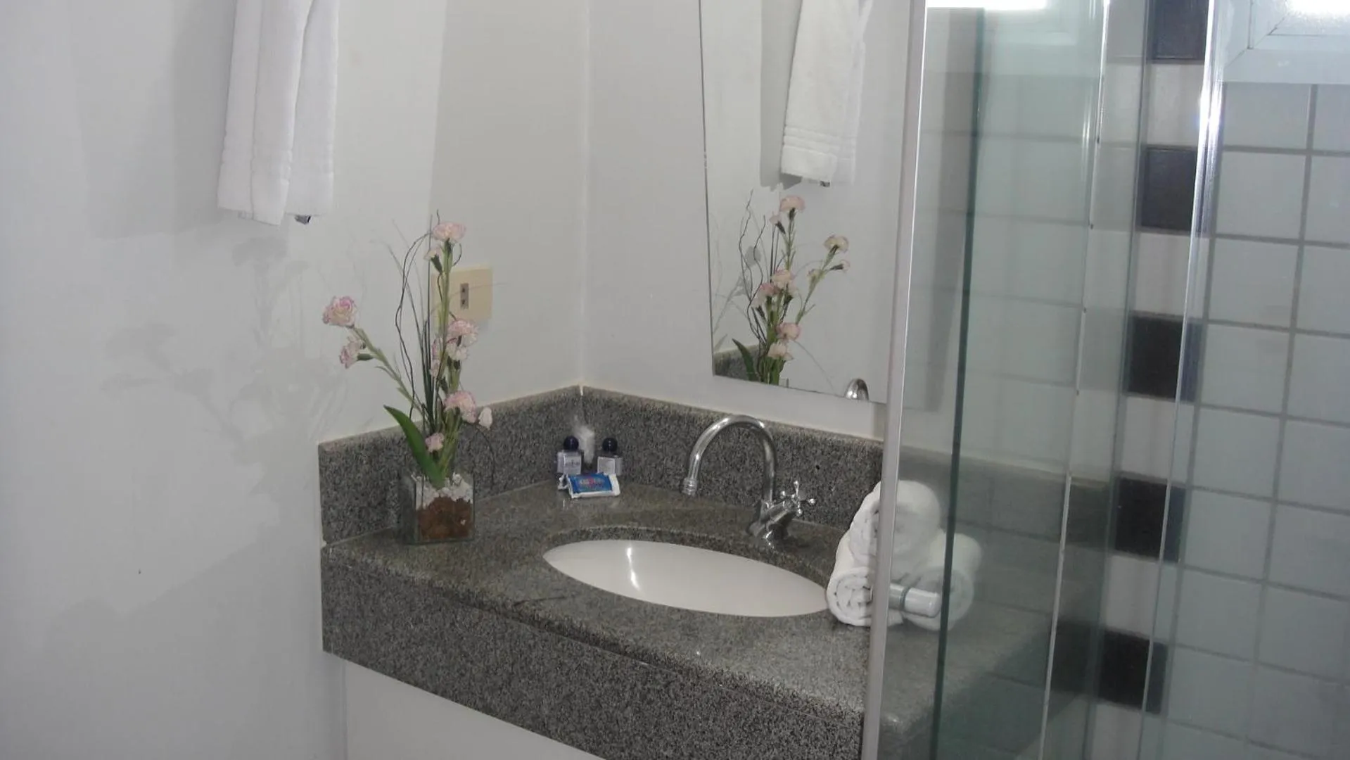 Bathroom in Hotel Aero Park e Estacionamento