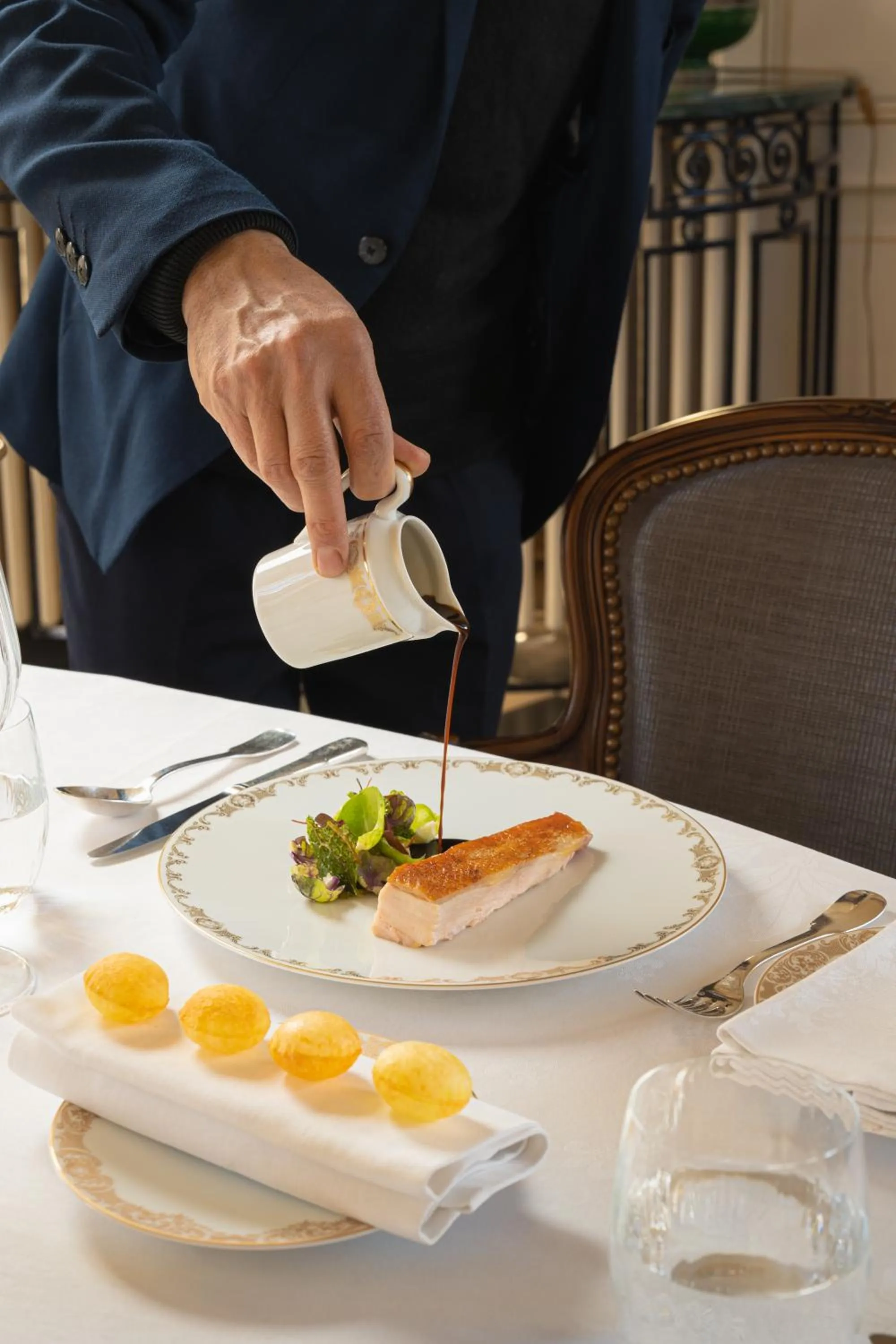 Restaurant/places to eat in Chateau d'Audrieu