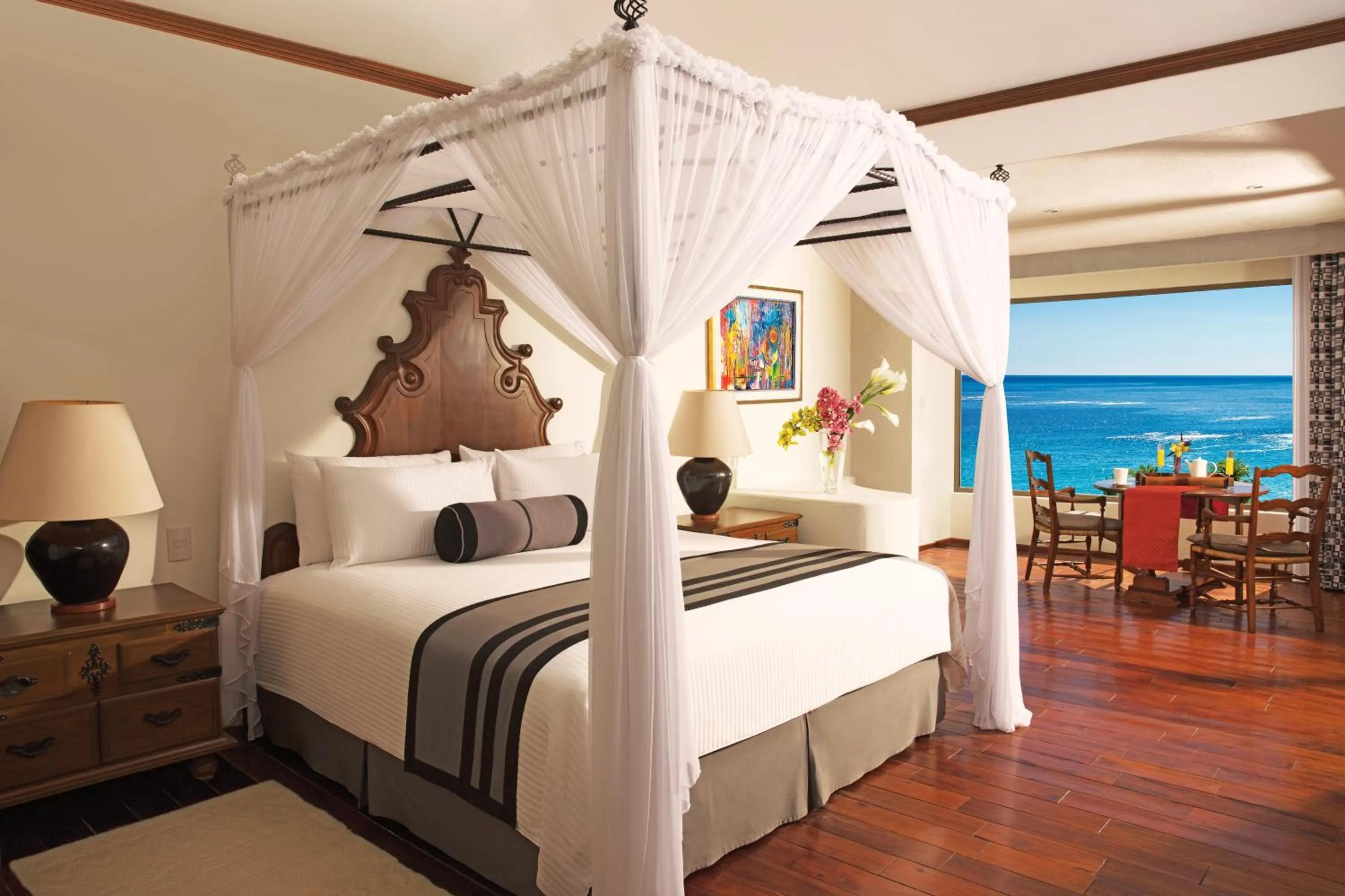 Photo of the whole room, Bed in Dreams Huatulco Resort & Spa