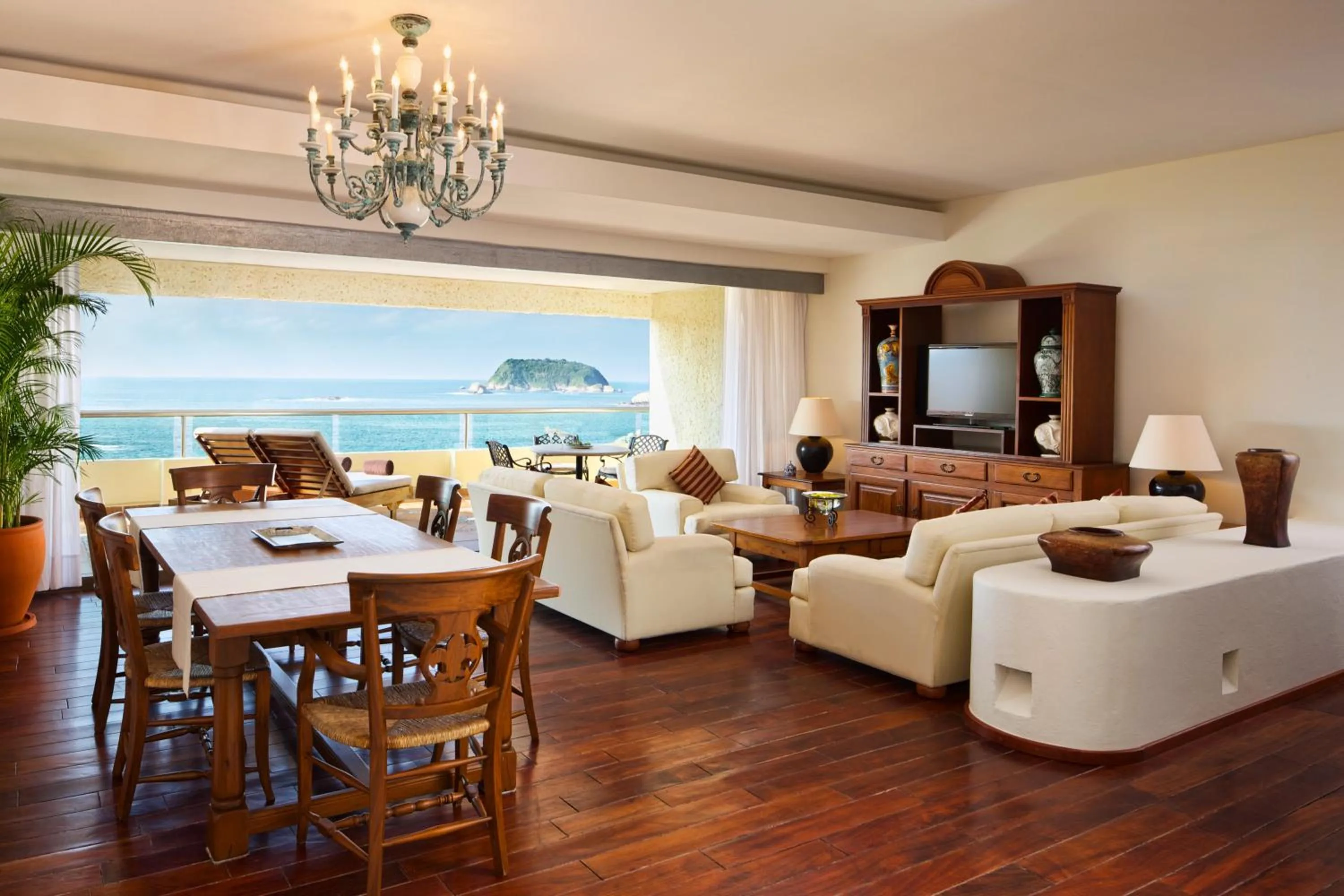 Sea view in Dreams Huatulco Resort & Spa