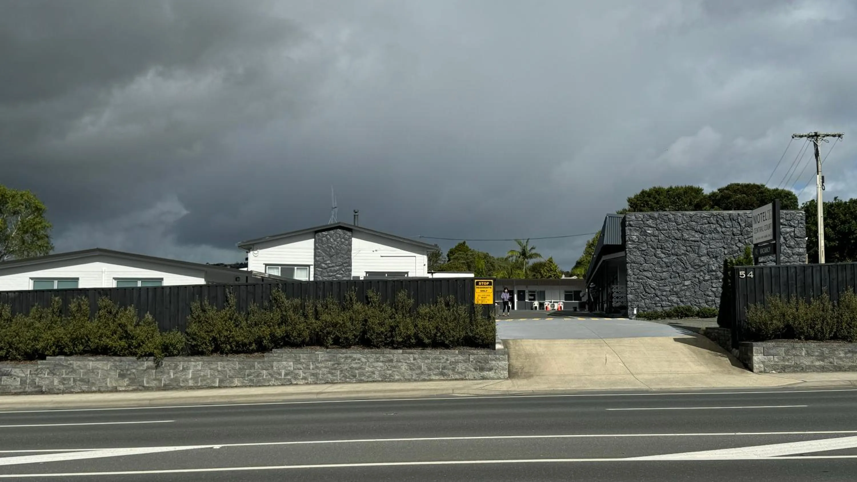 Property building in Central Court Motel