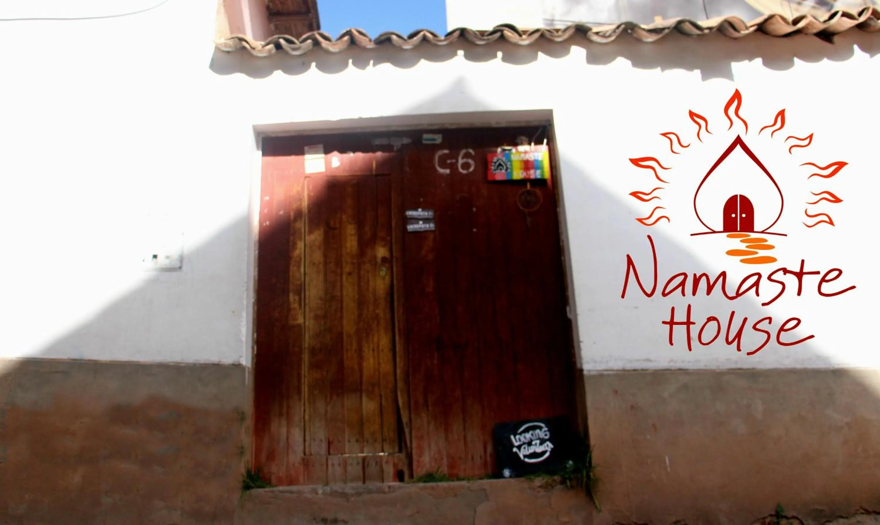 Facade/entrance in Namaste House