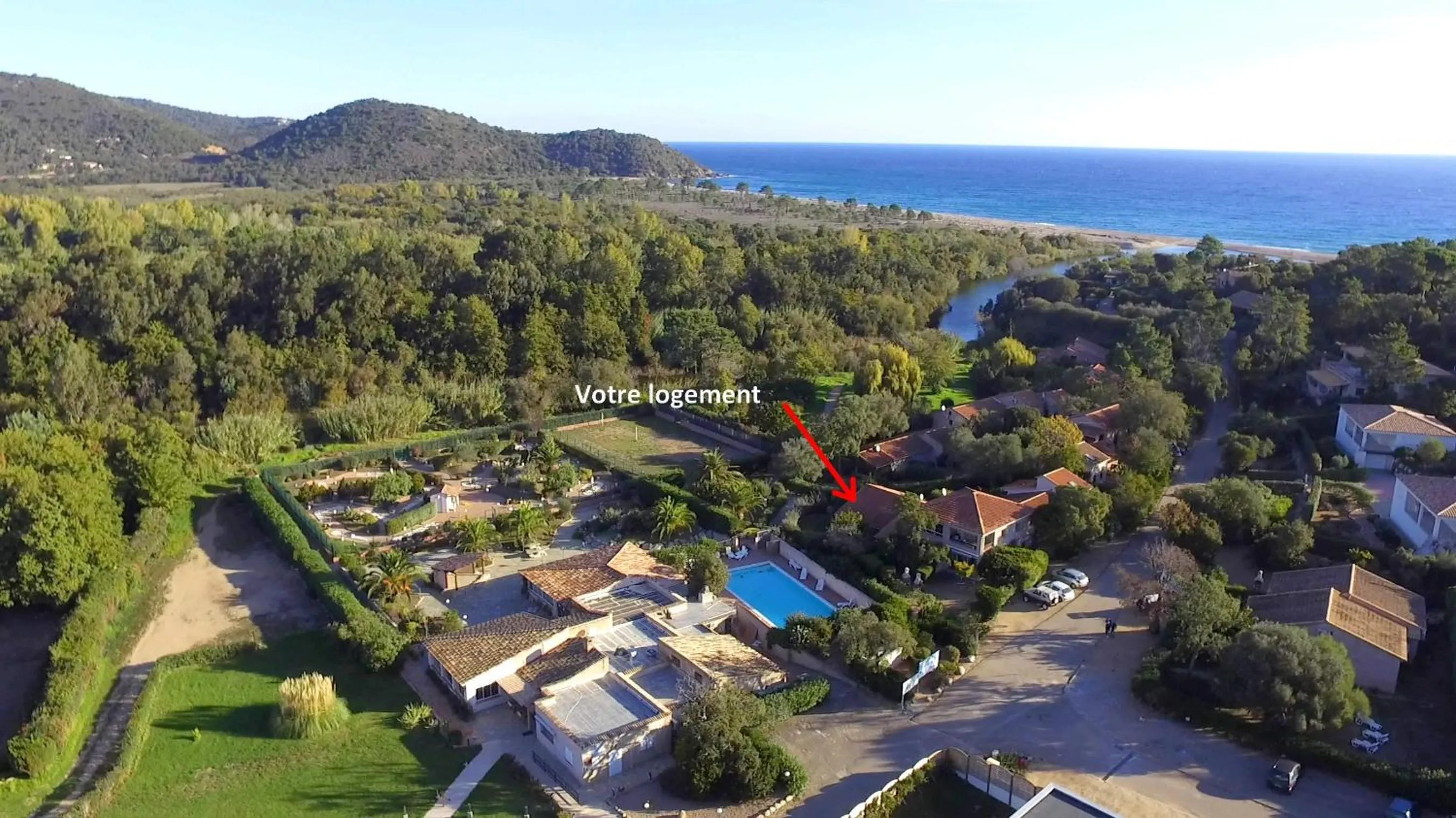 Bird's eye view in Hotel Olmuccio