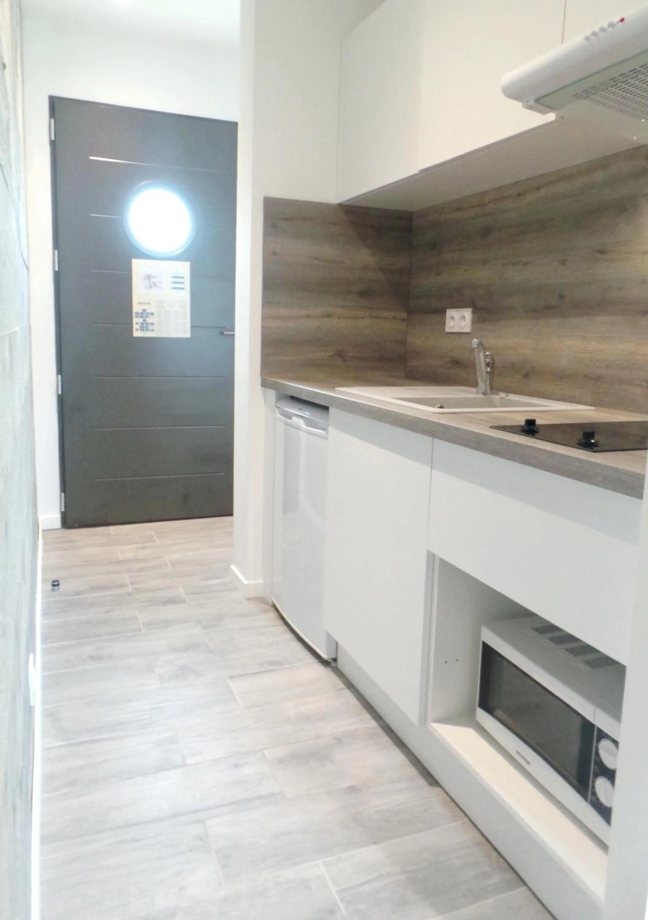 Kitchen or kitchenette in Hotel Olmuccio