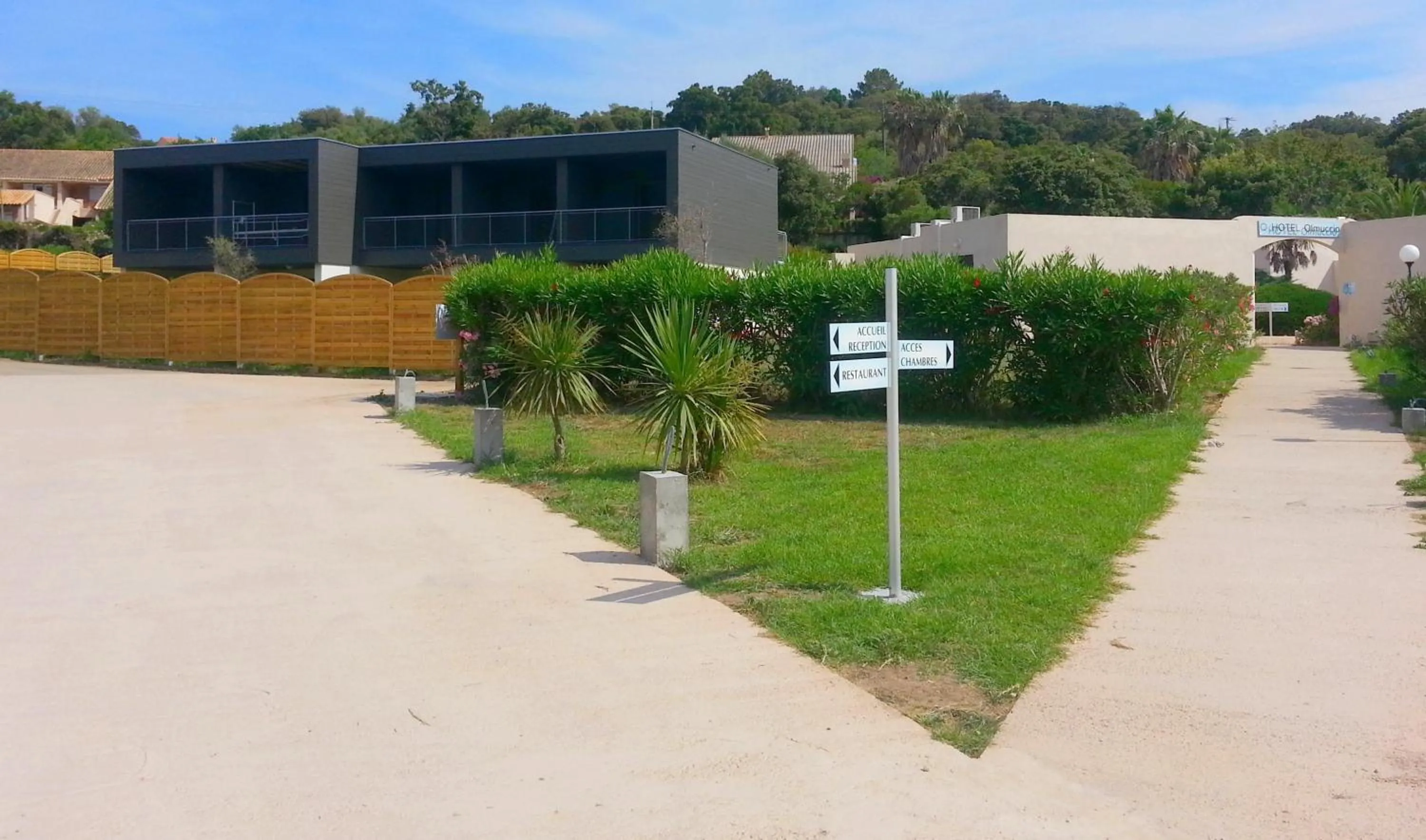 Property building in Hotel Olmuccio