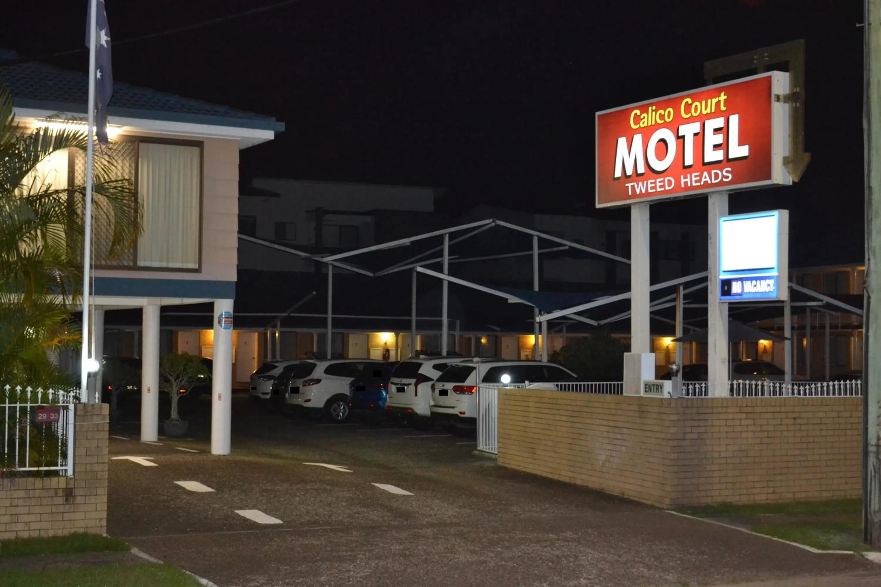 Property building in Calico Court Motel