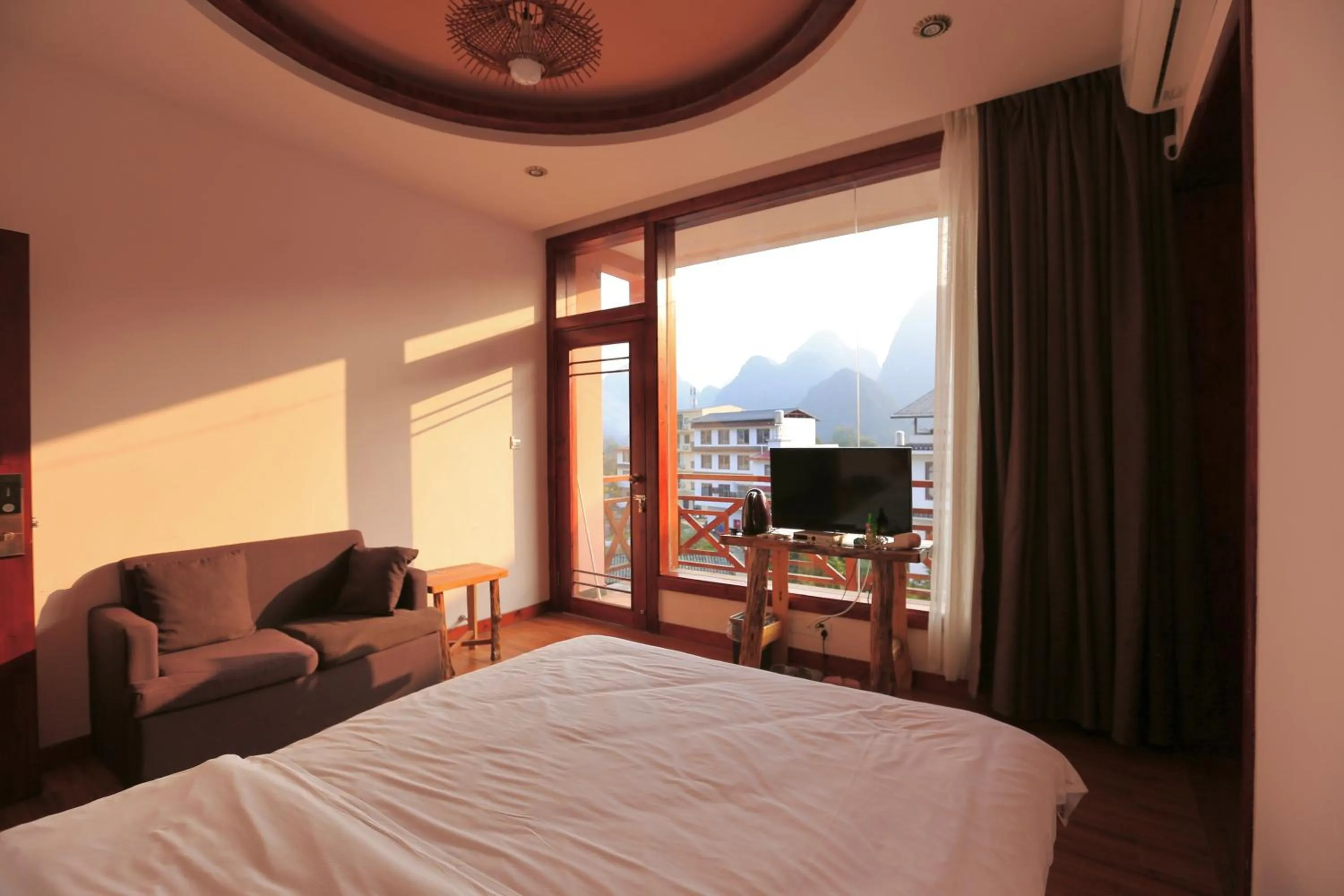 View (from property/room) in Yangshuo Xiao Long River Hotel