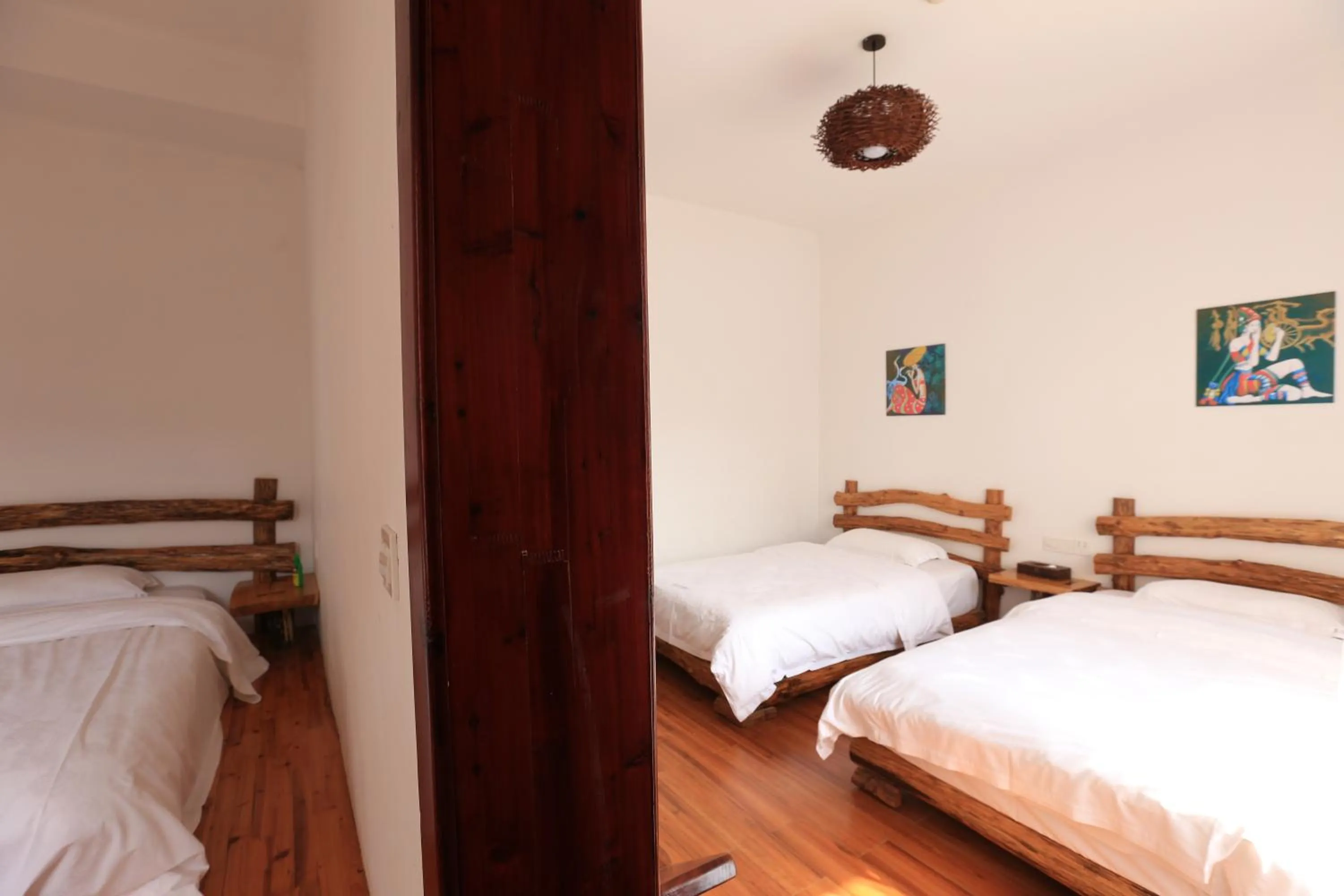 Decorative detail in Yangshuo Xiao Long River Hotel