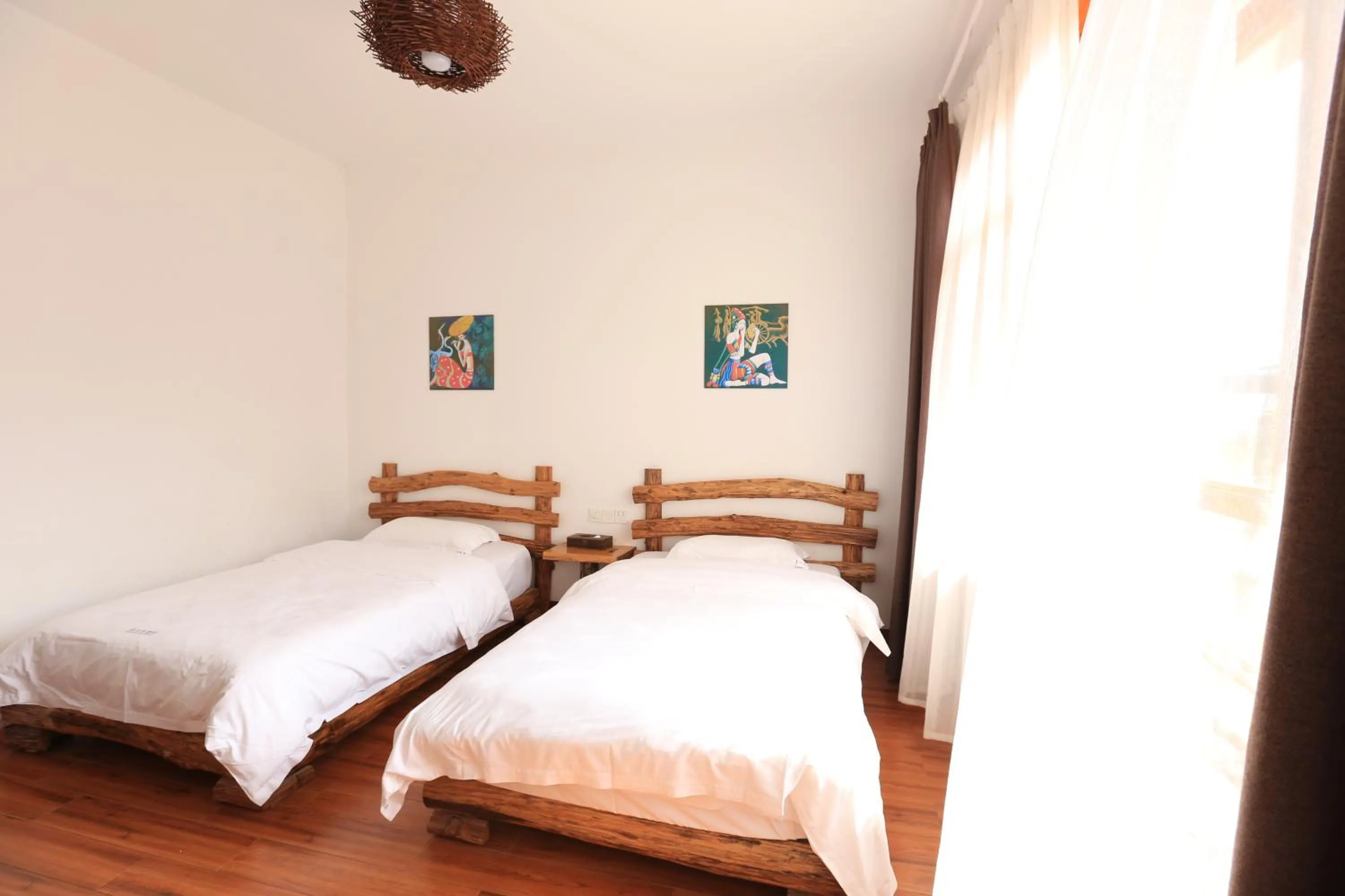 Decorative detail in Yangshuo Xiao Long River Hotel