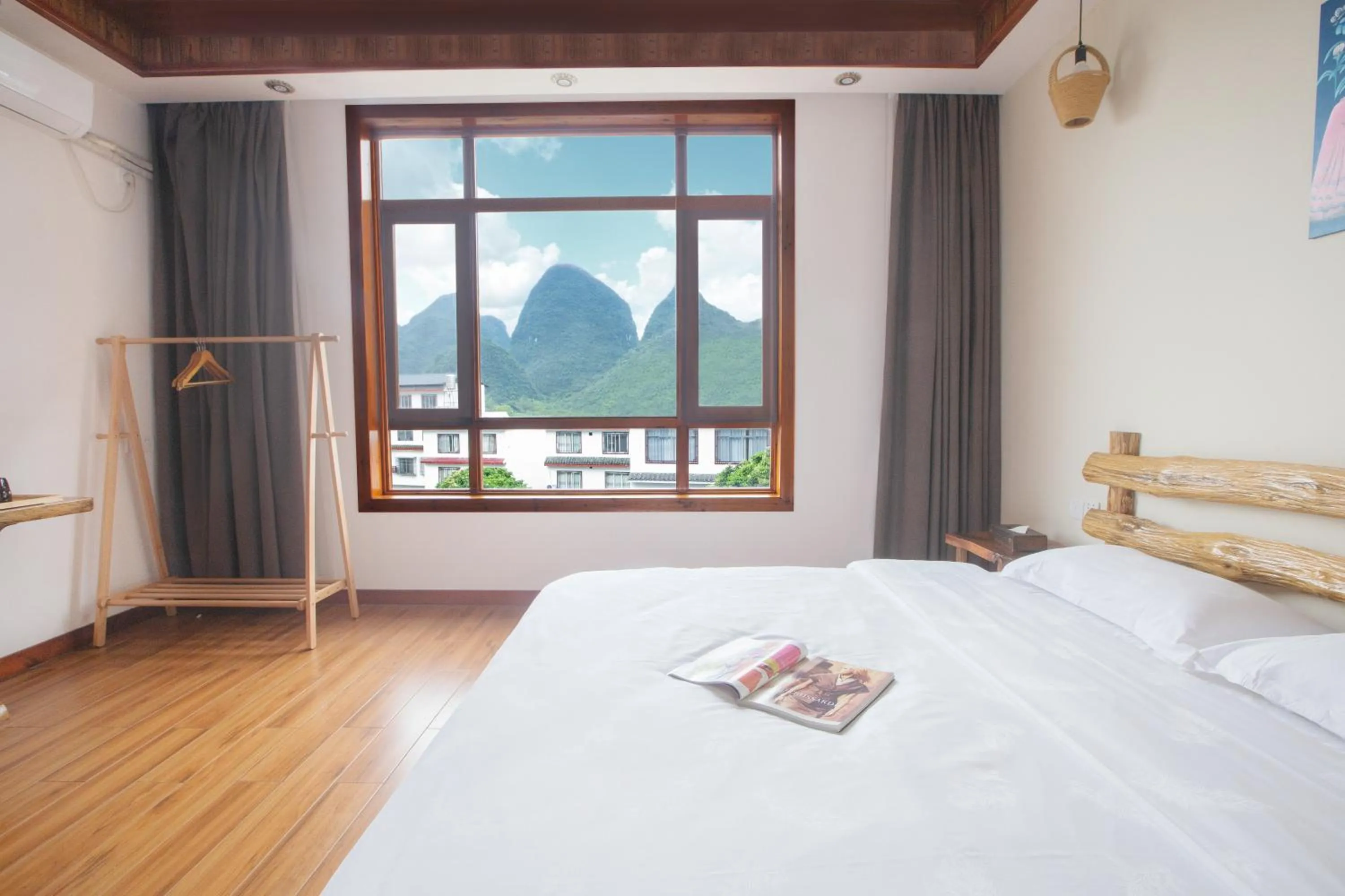 Decorative detail in Yangshuo Xiao Long River Hotel