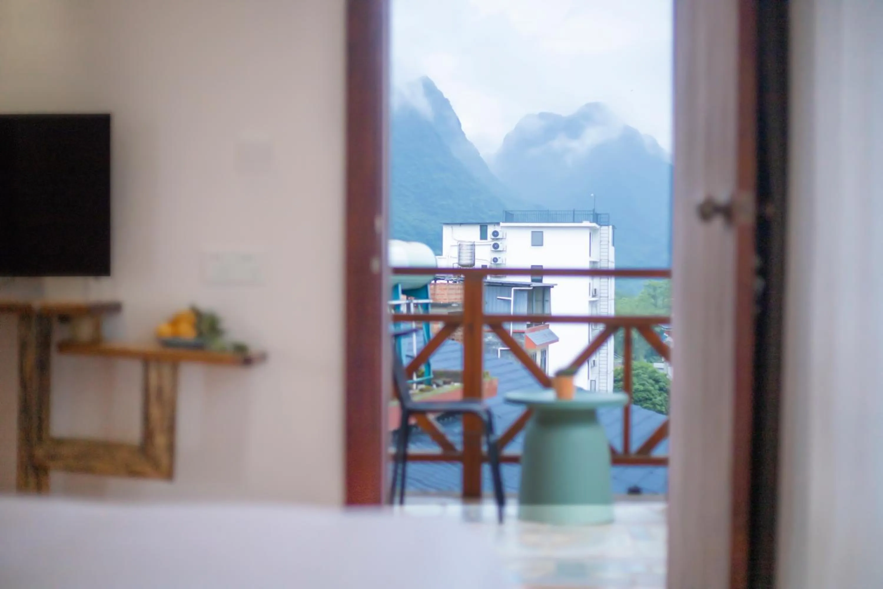 Balcony/Terrace in Yangshuo Xiao Long River Hotel