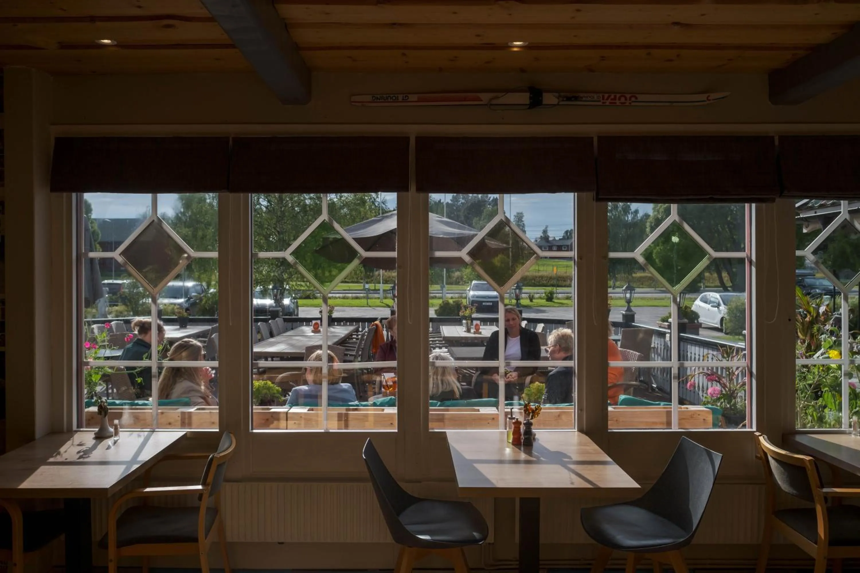 Patio in Jämtkrogen Hotell