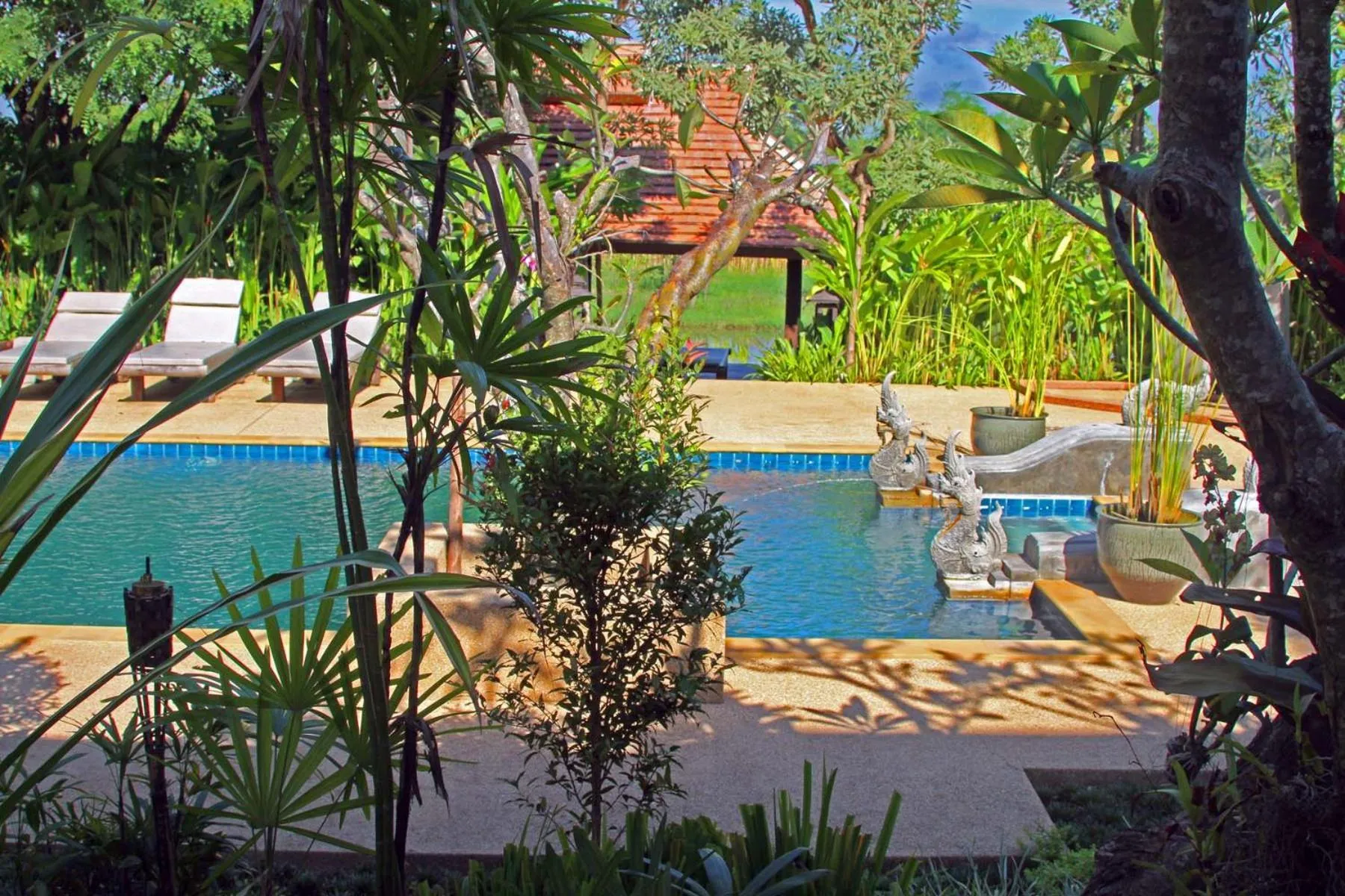 Pool view in Jasmine Hills Lodge