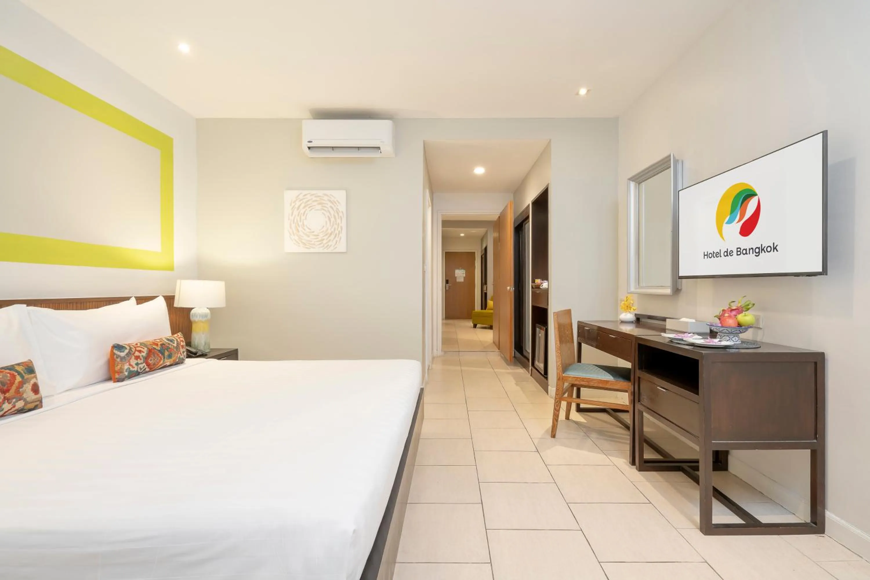 Bed in Hotel De Bangkok