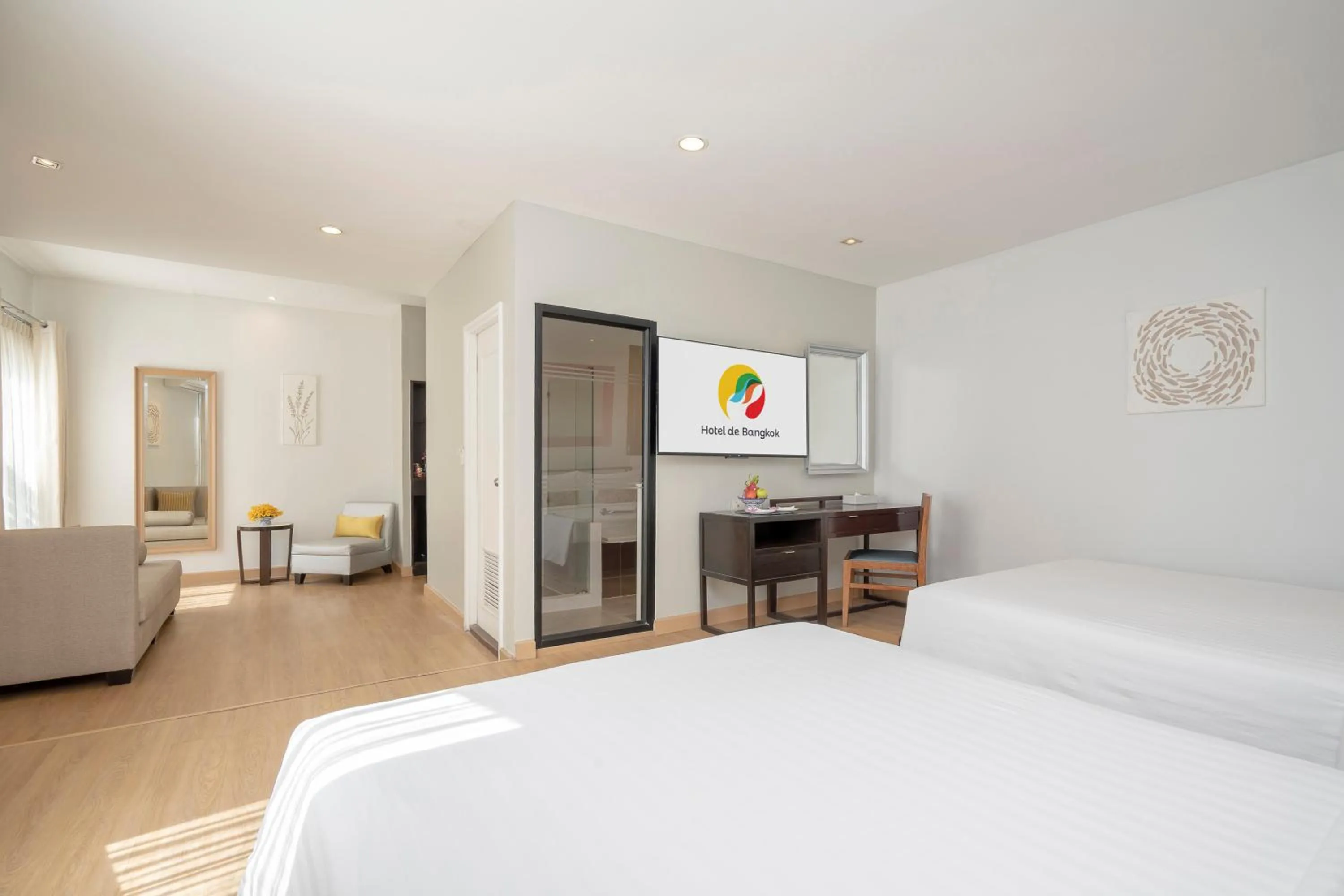 Bed in Hotel De Bangkok