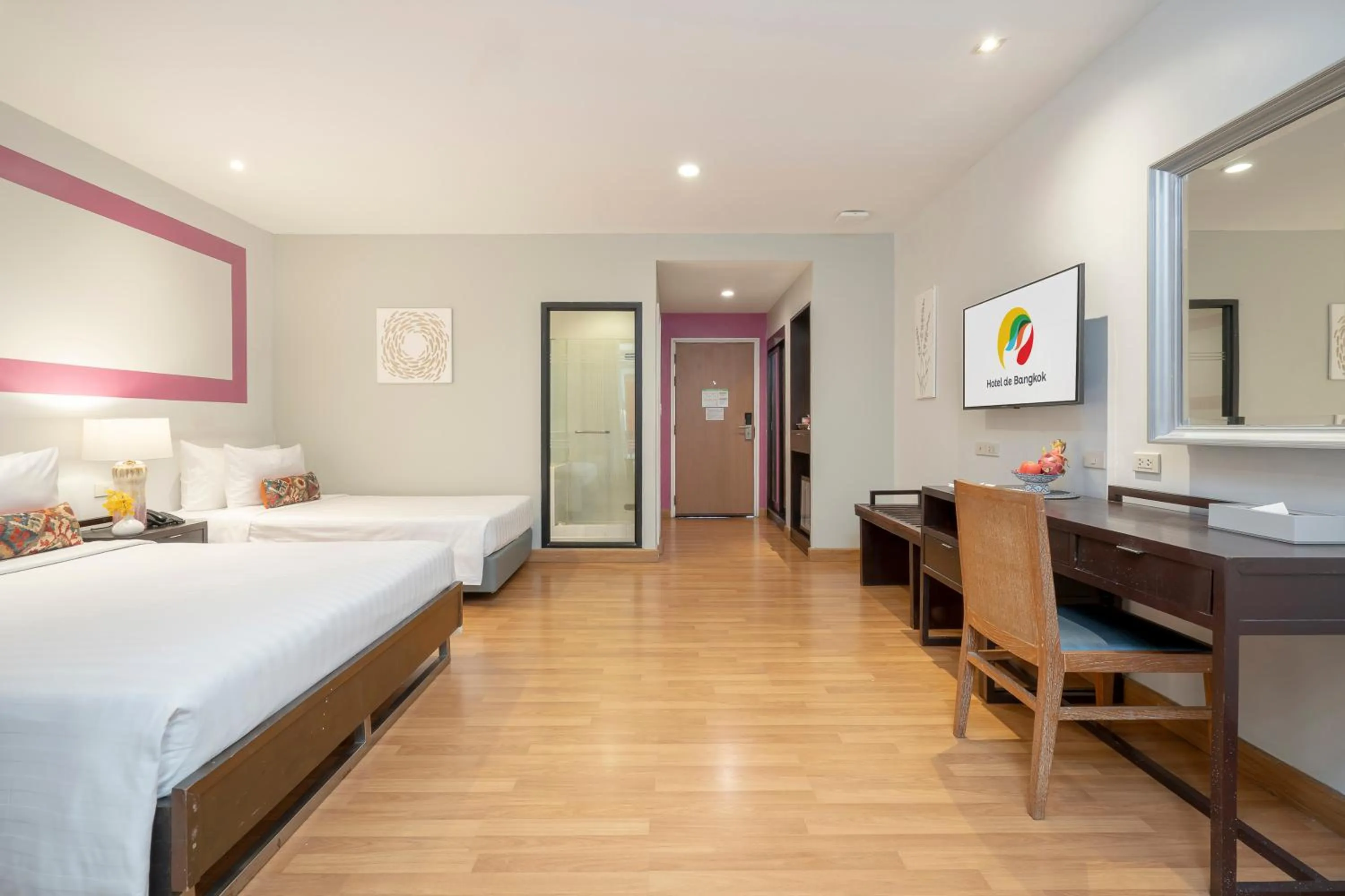 Bed in Hotel De Bangkok