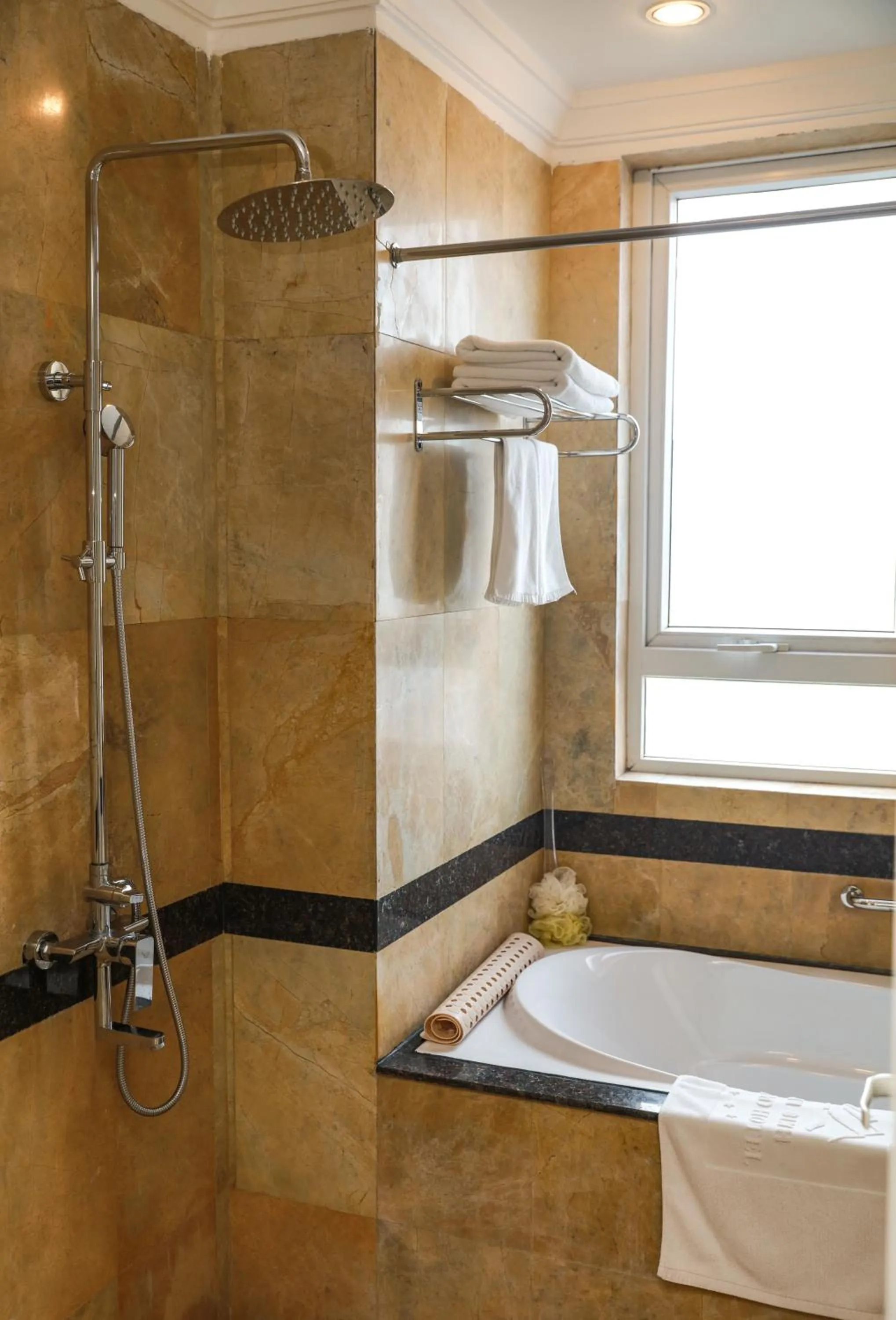 Bathroom in Ninh Binh Legend Hotel