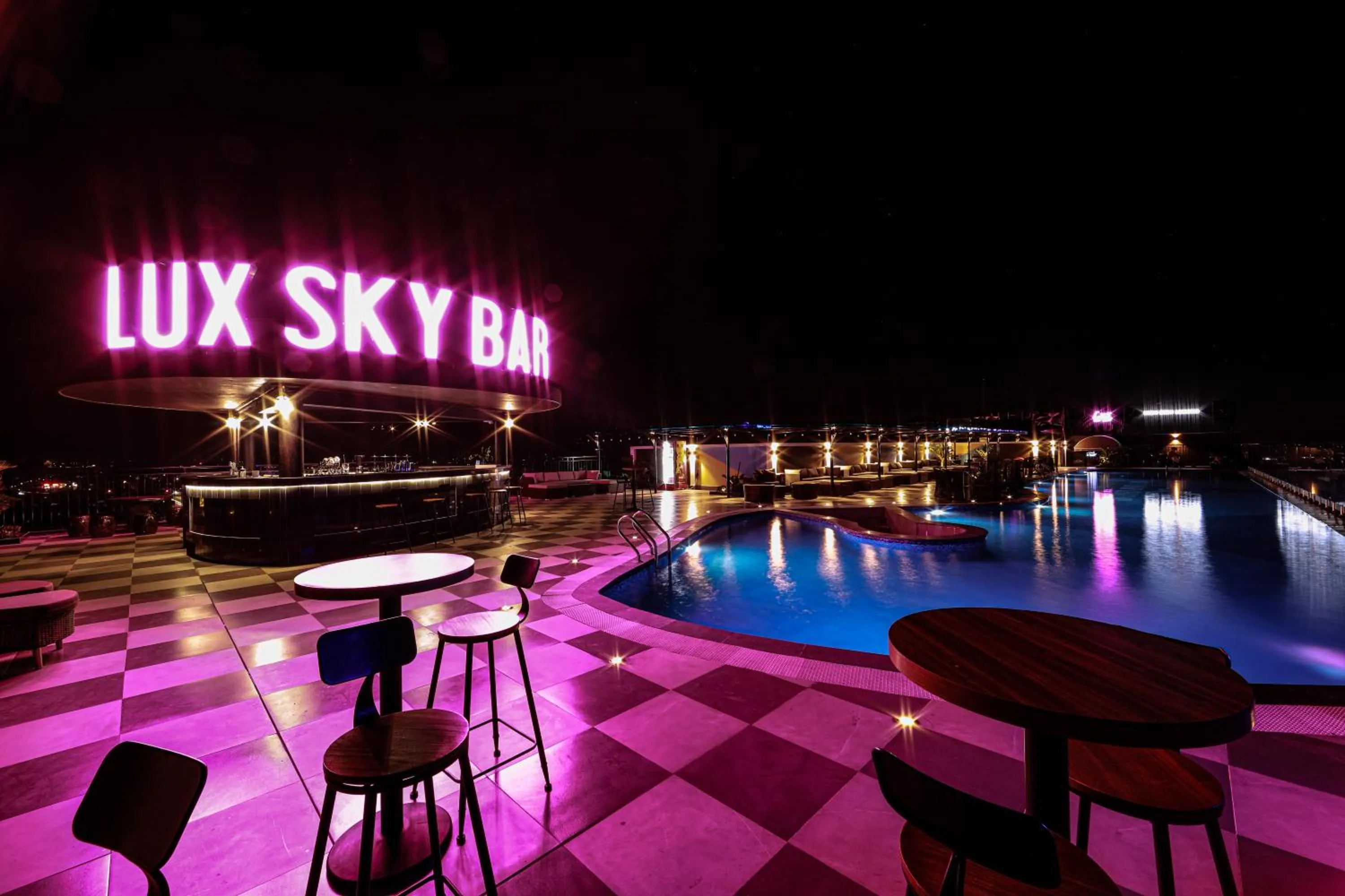 Pool view in Ninh Binh Legend Hotel