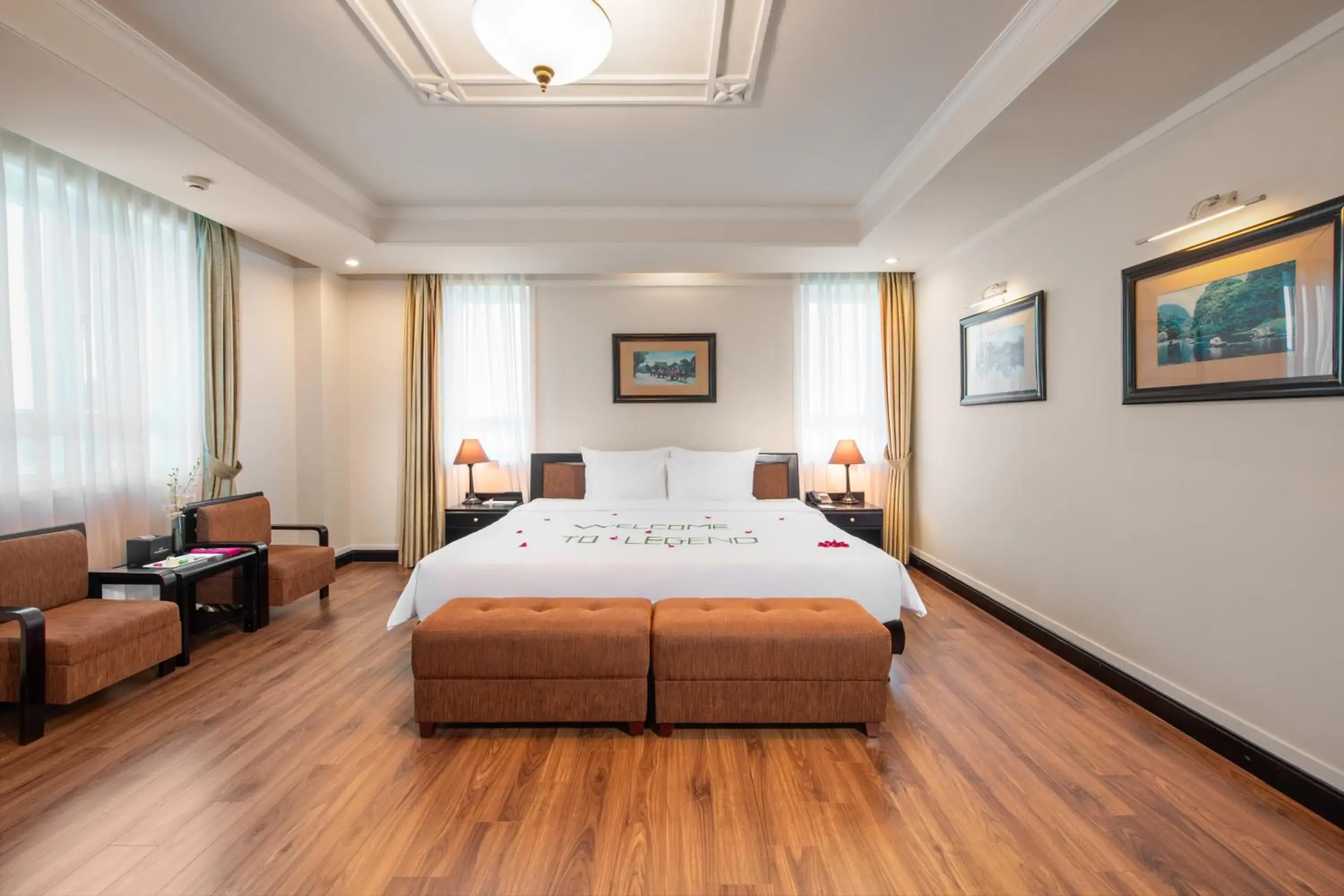 Suite Double (French Wing) in Ninh Binh Legend Hotel Suite Double (French Wing) in Ninh Binh Legend Hotel