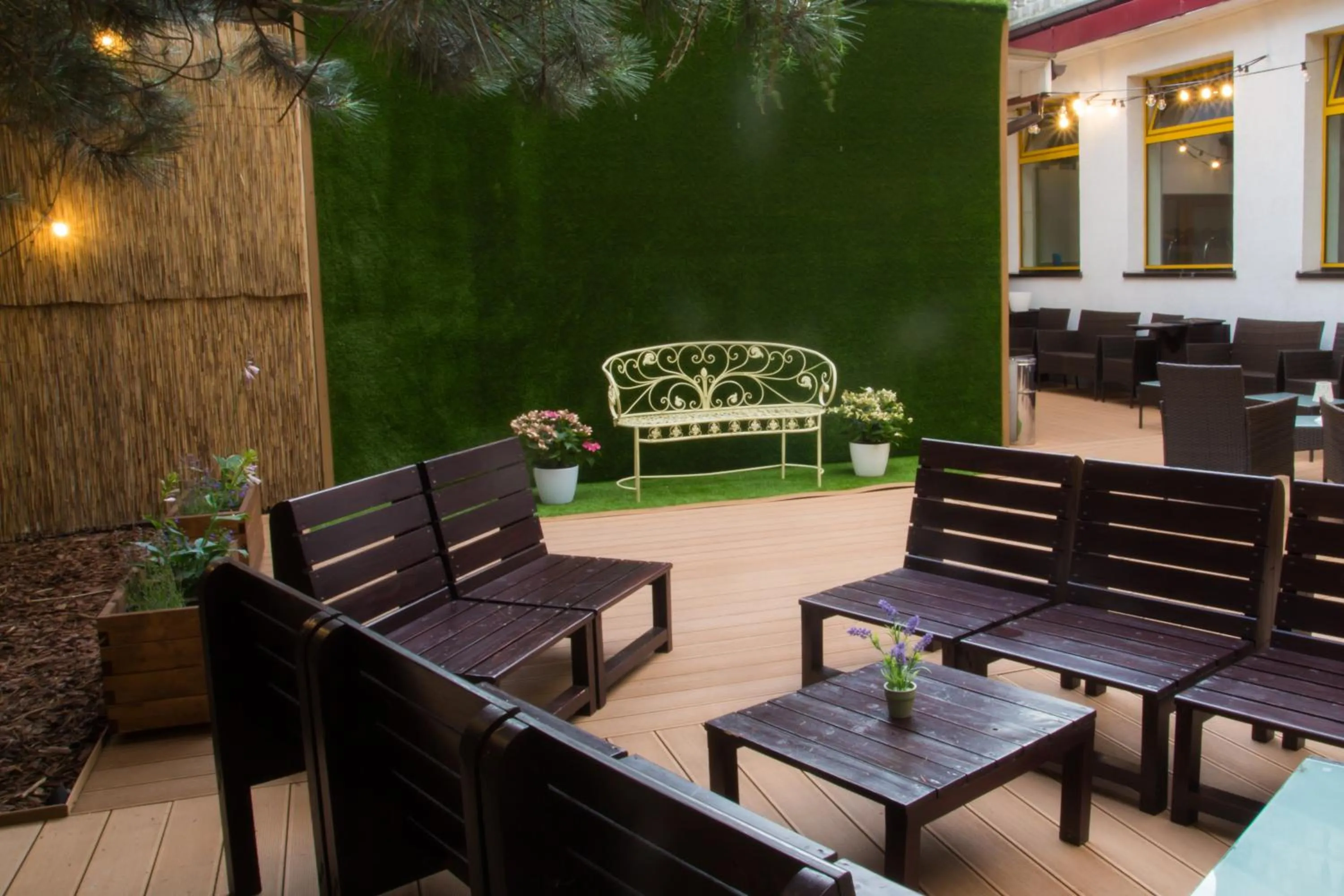 Patio in Olimpia Resort & SPA