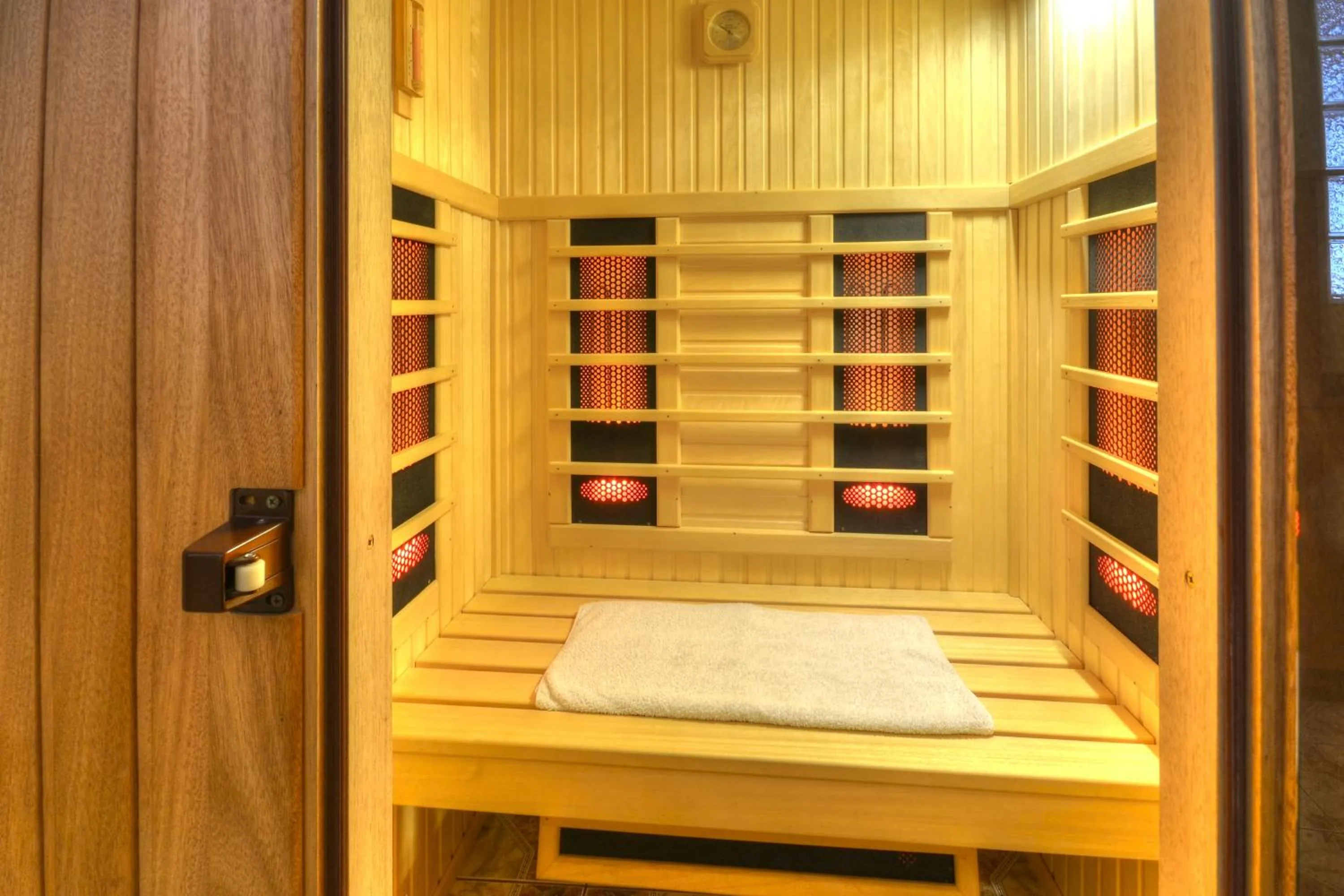 Sauna in Olimpia Resort & SPA