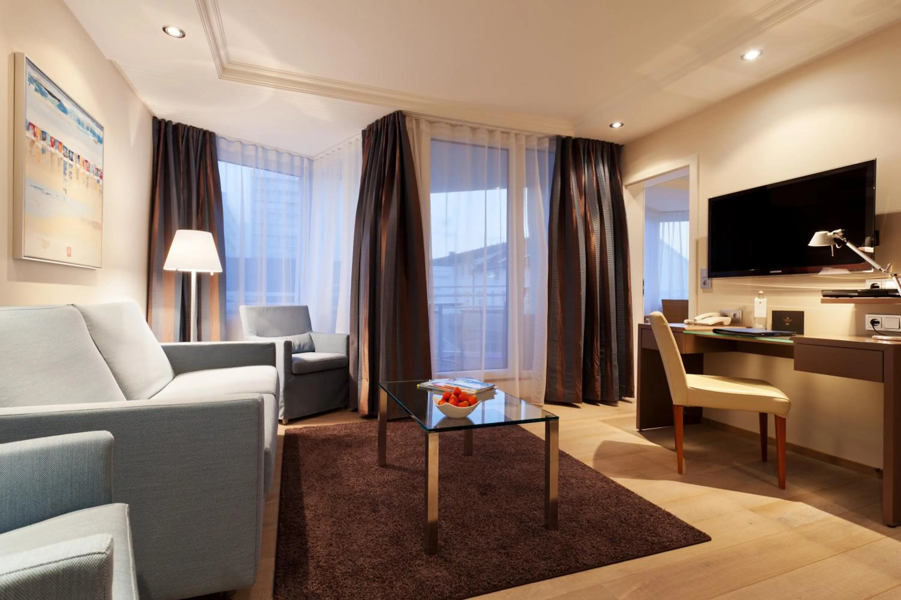 Living room in Strandhotel Georgshöhe