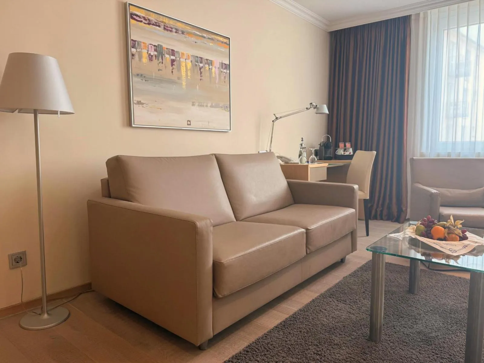 Living room in Strandhotel Georgshöhe