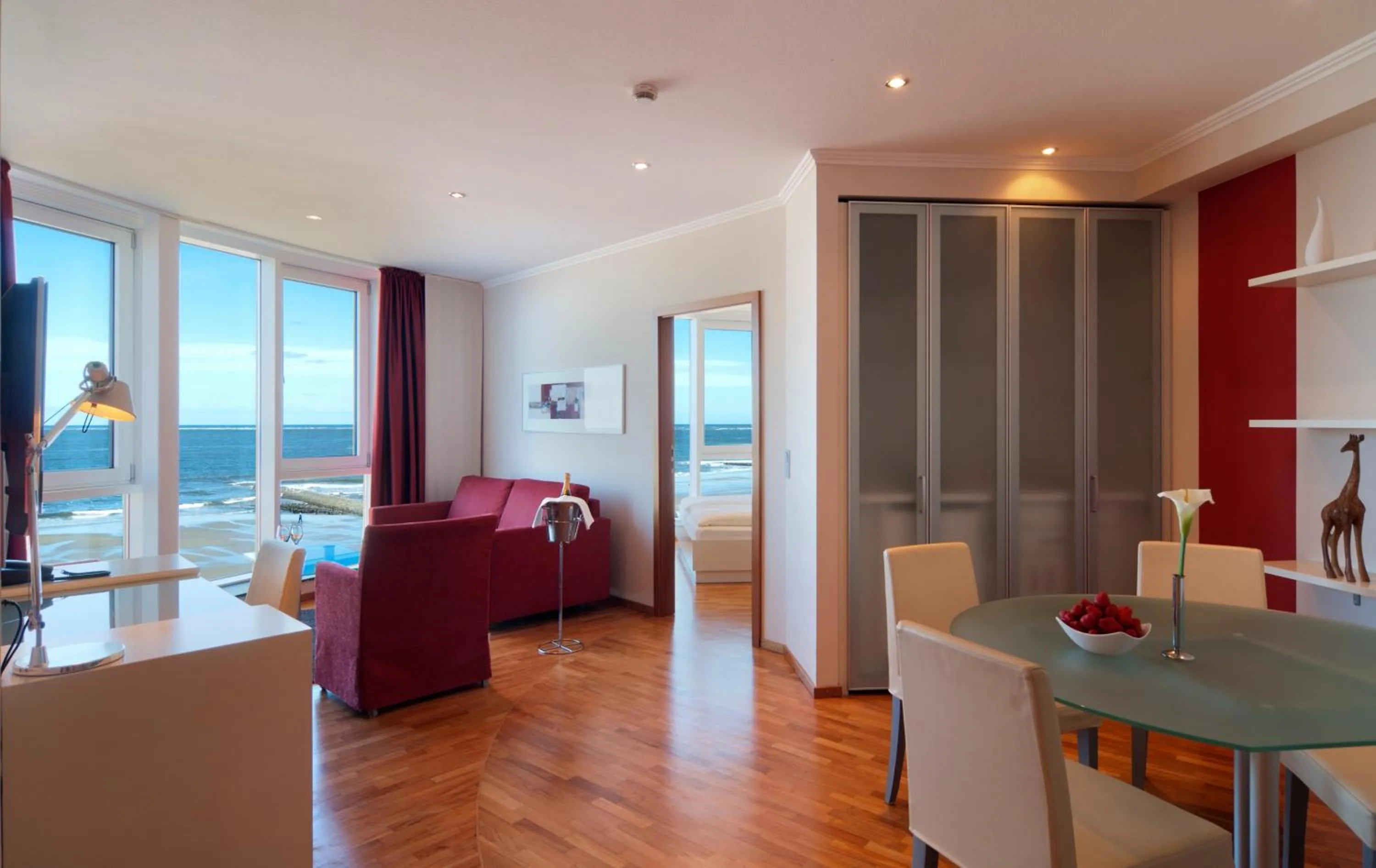 Living room in Strandhotel Georgshöhe