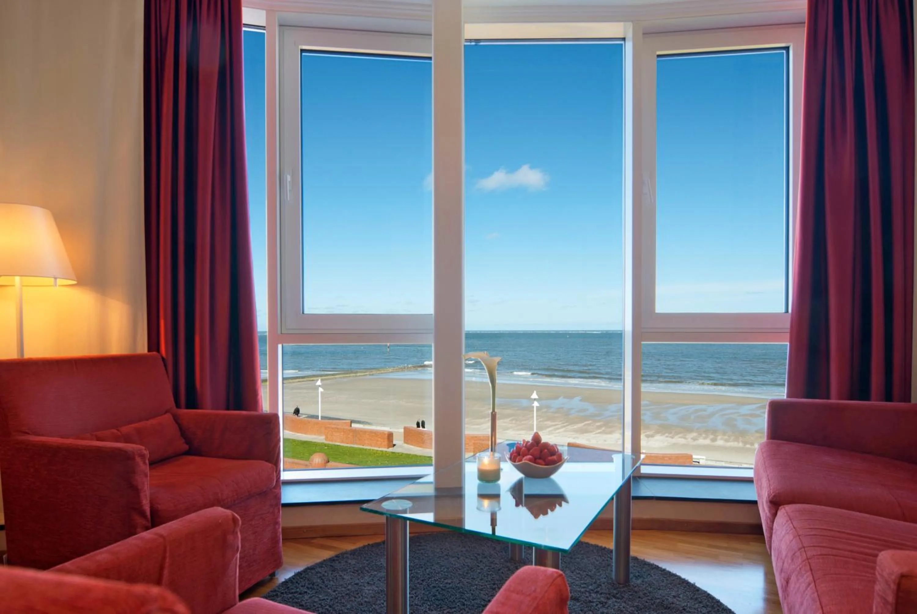 View (from property/room) in Strandhotel Georgshöhe