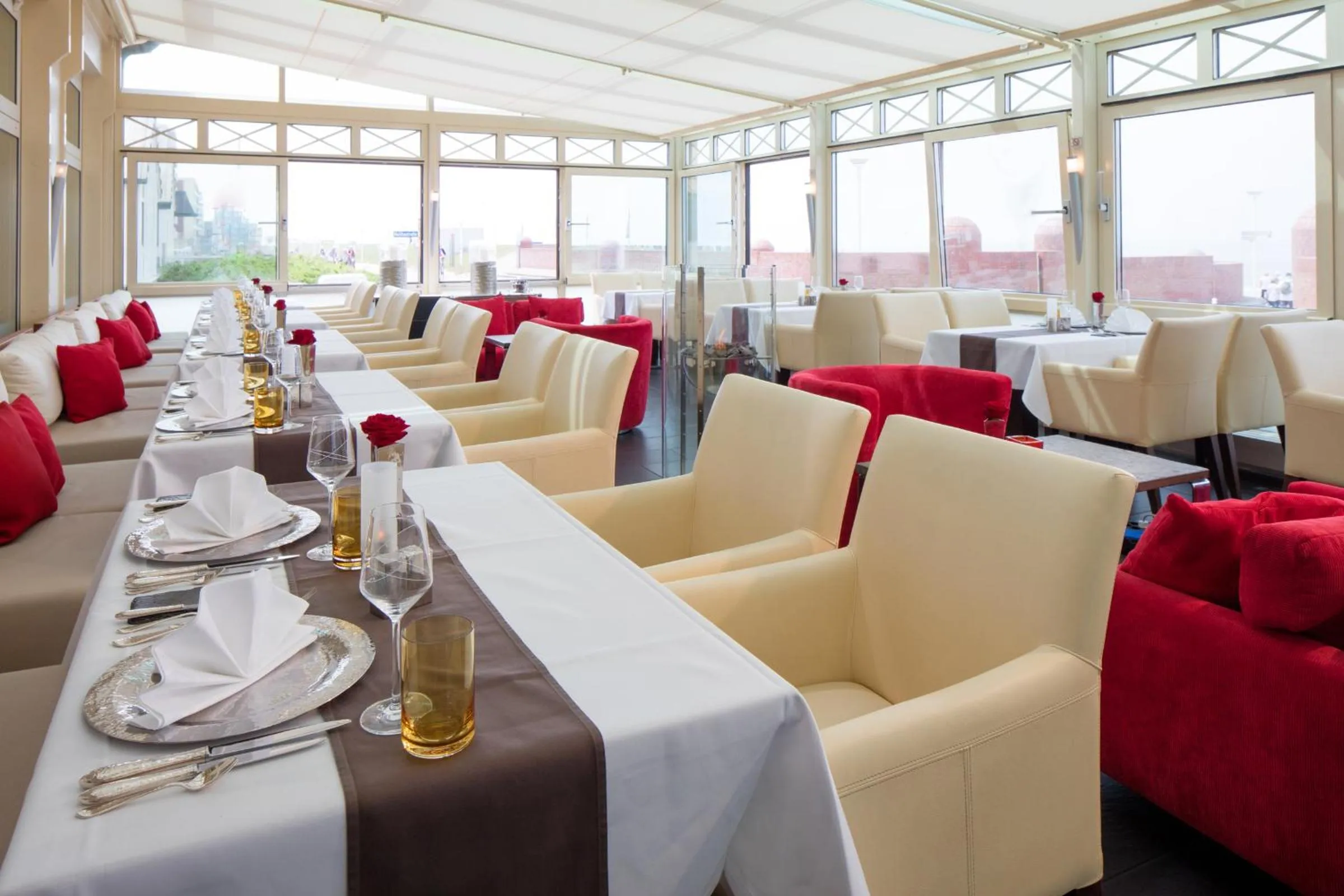 Restaurant/places to eat in Strandhotel Georgshöhe