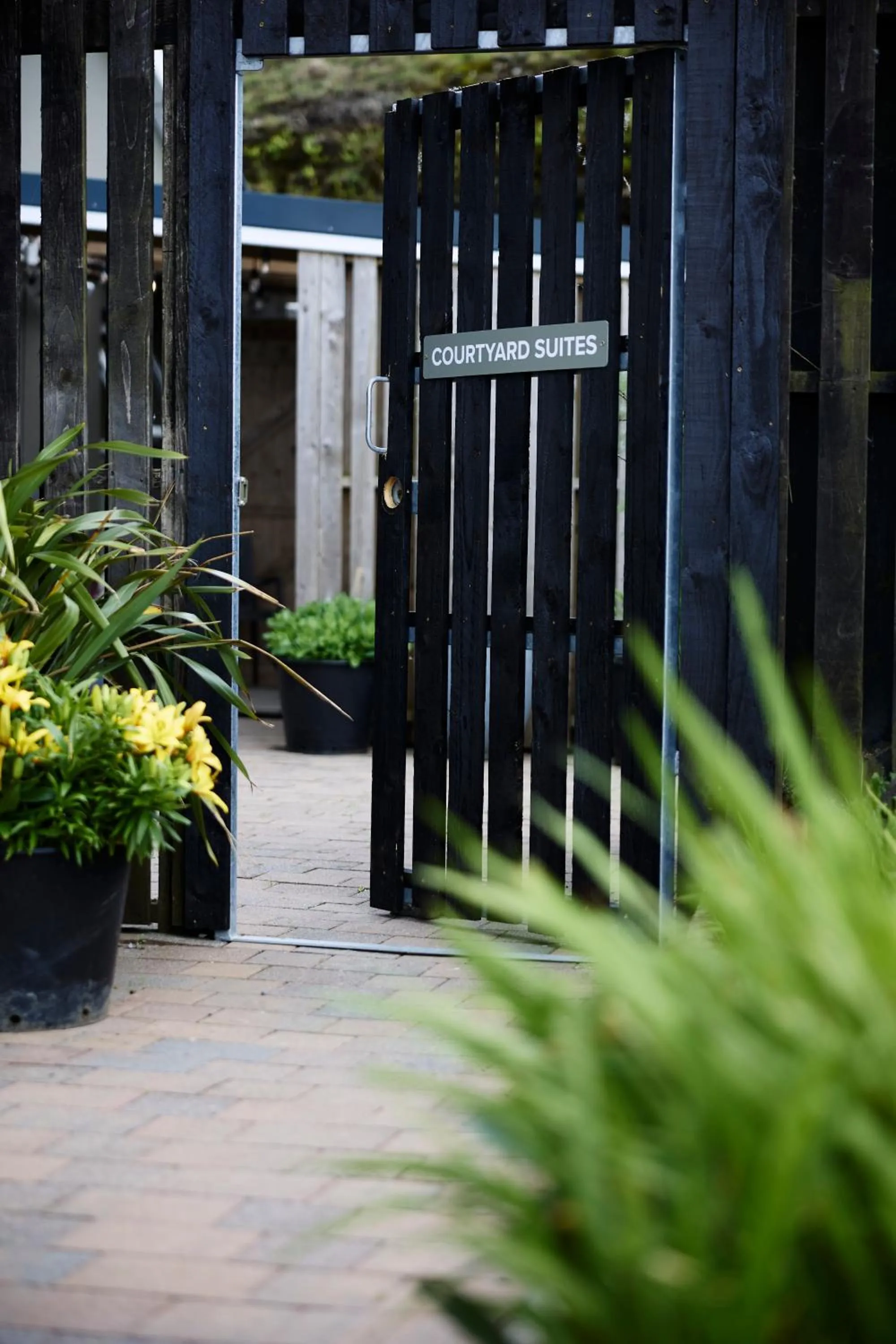 Garden view in Doolin Inn