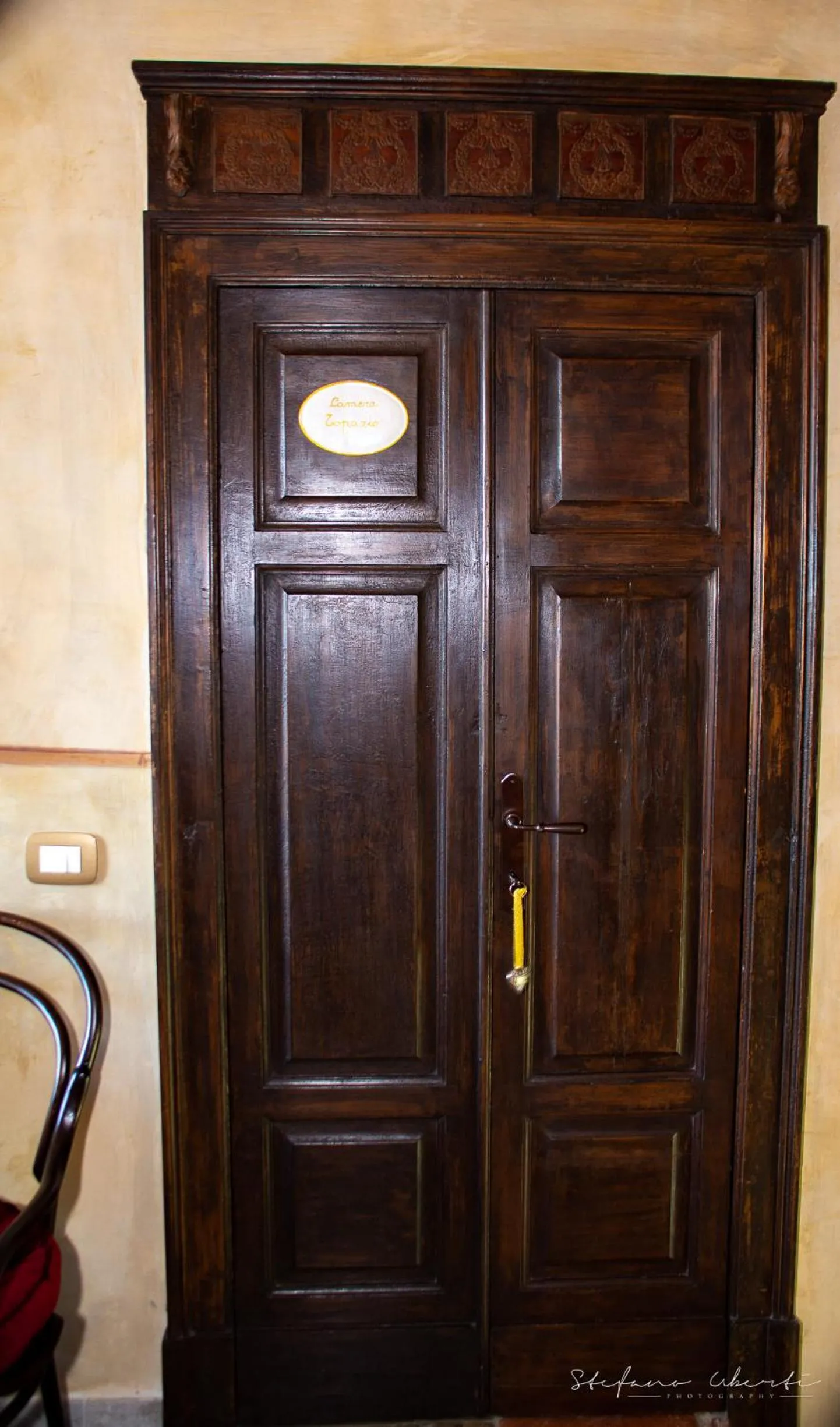 Decorative detail in Villa Mascitti B&B Tortoreto Alto