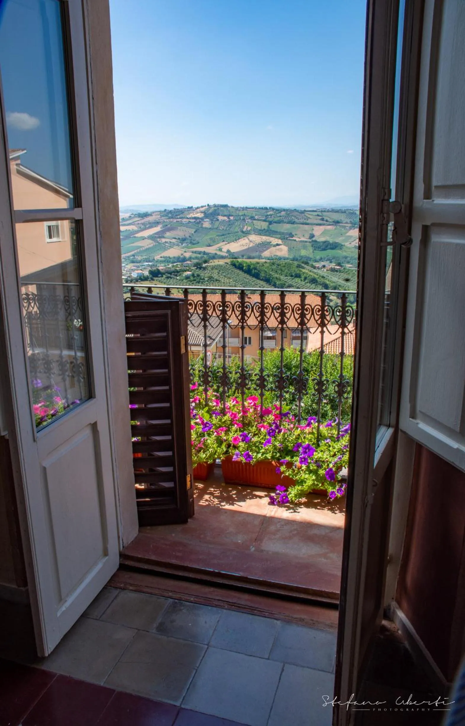 Balcony/Terrace in Villa Mascitti B&B Tortoreto Alto