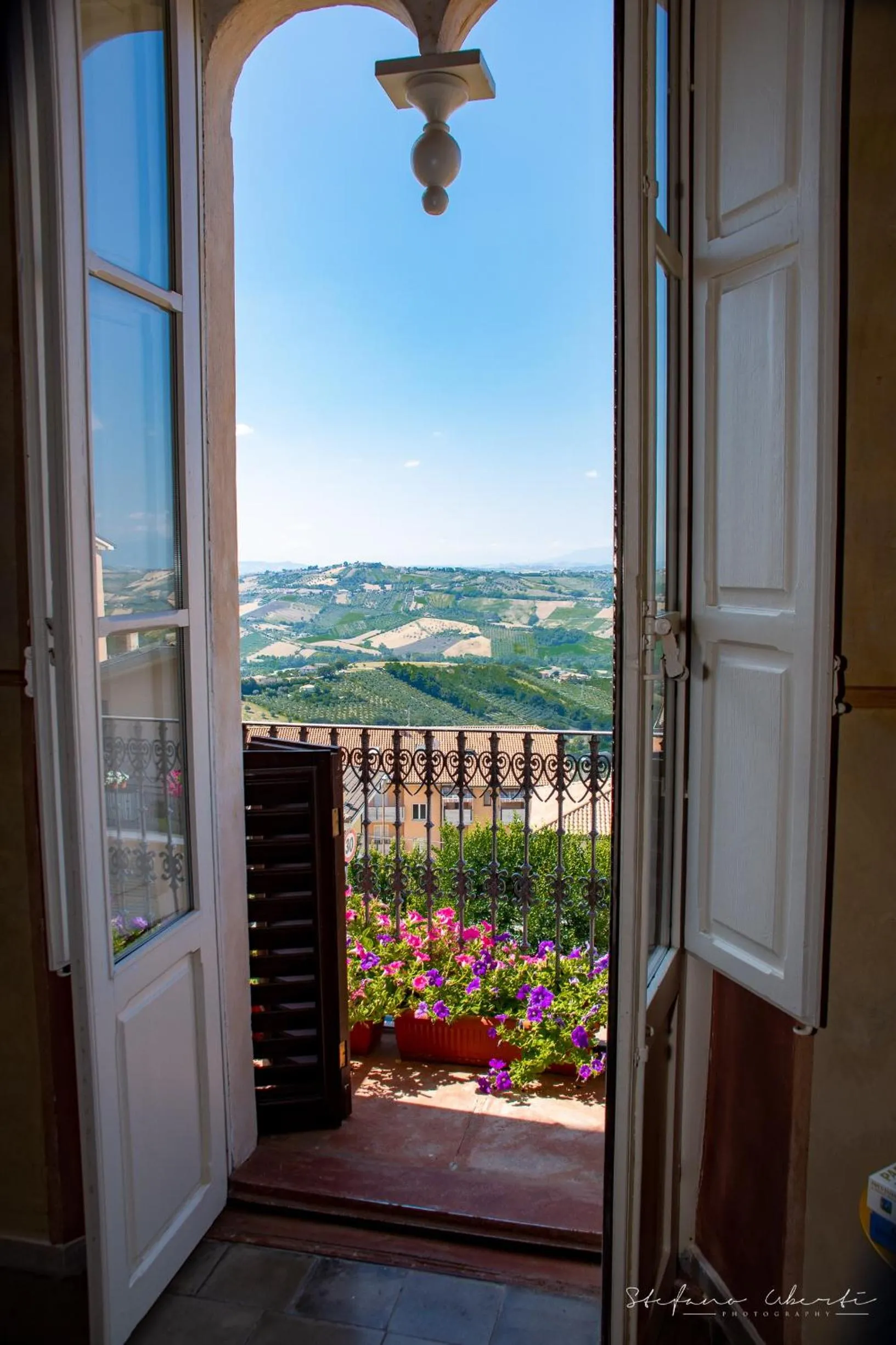 Balcony/Terrace in Villa Mascitti B&B Tortoreto Alto