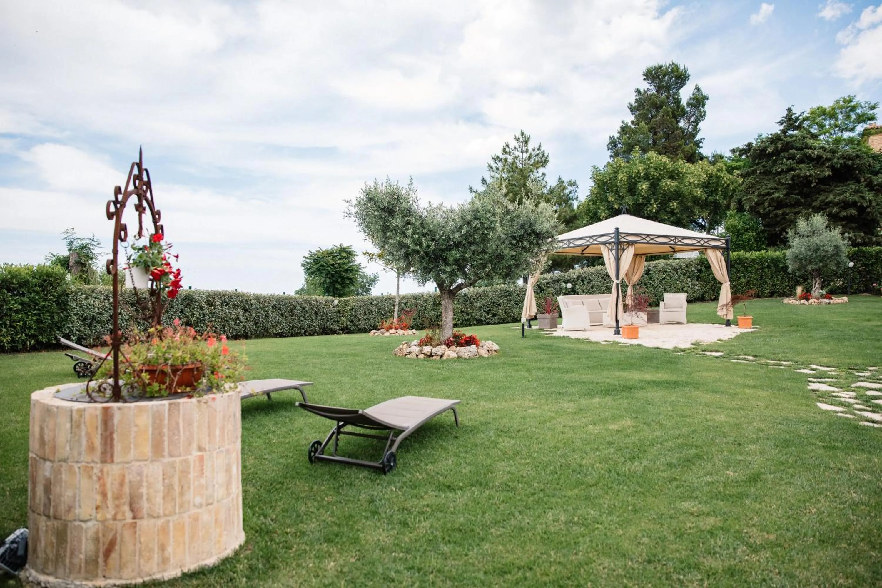 Garden in Villa Mascitti B&B Tortoreto Alto