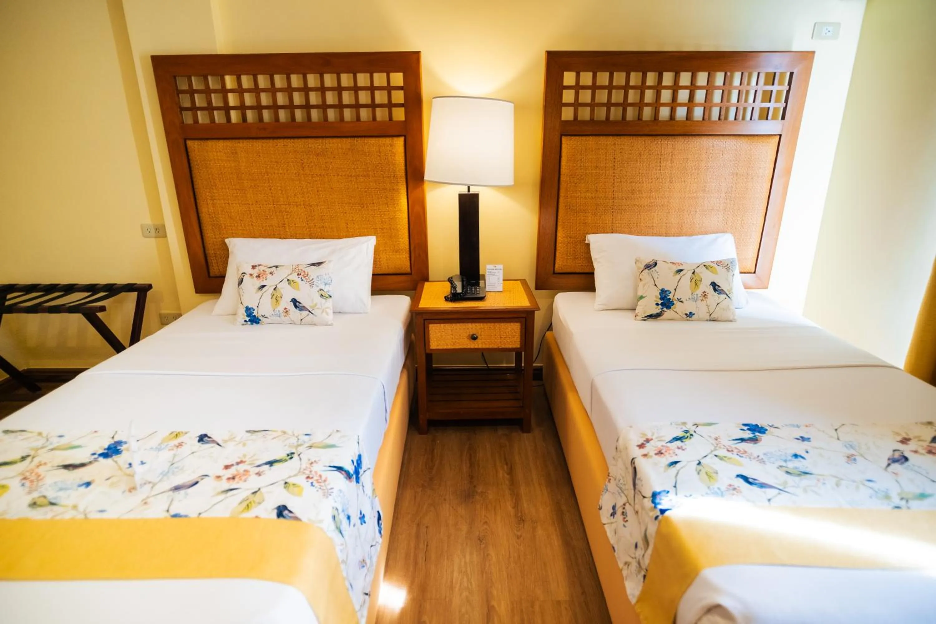 Bed in Boracay Tropics Resort Hotel